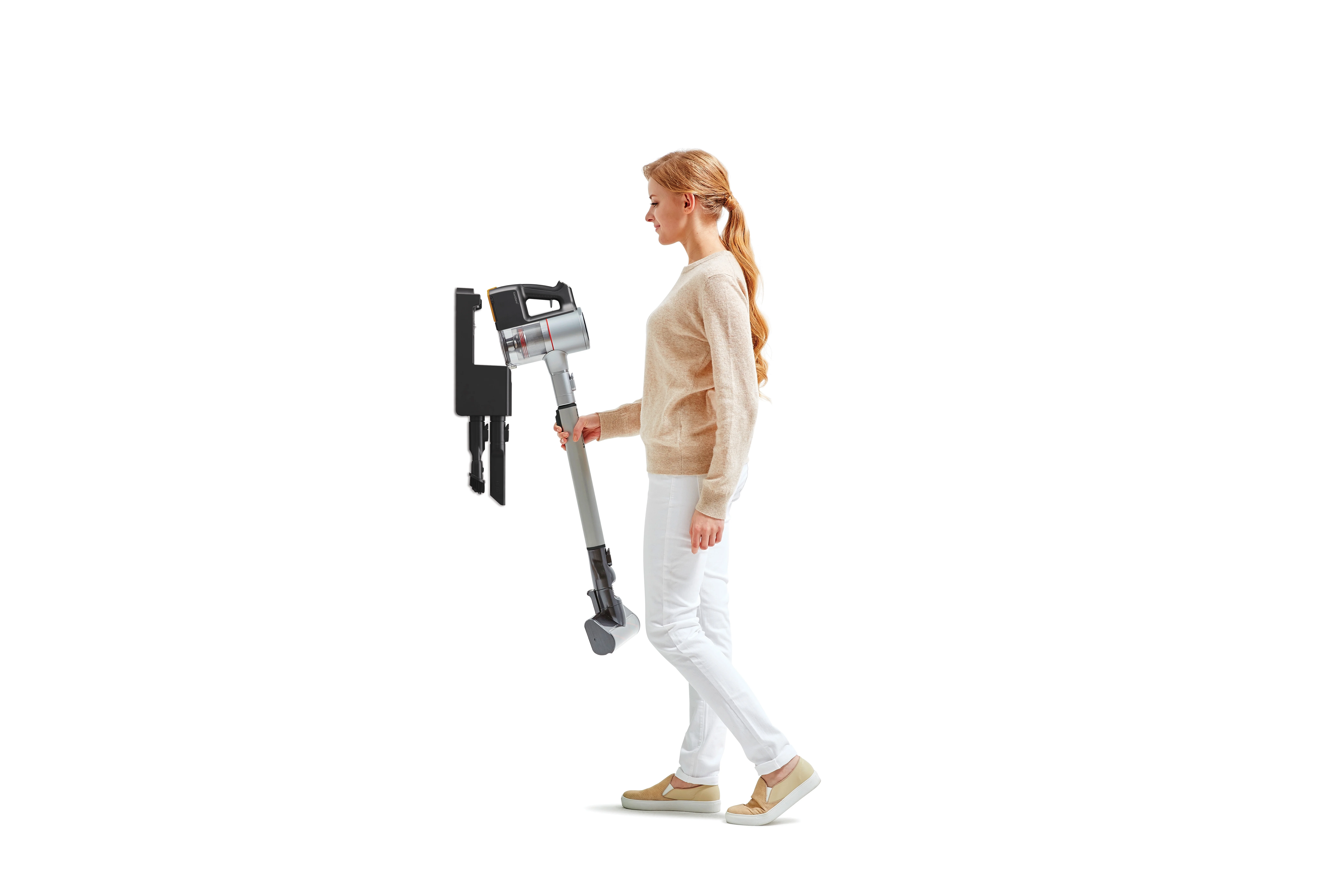 Restored LG CordZero A9 Cordless Stick Vacuum Cleaner for Carpets, Hard Floors and Pet Hair - A906SM (Refurbished) - Womvr