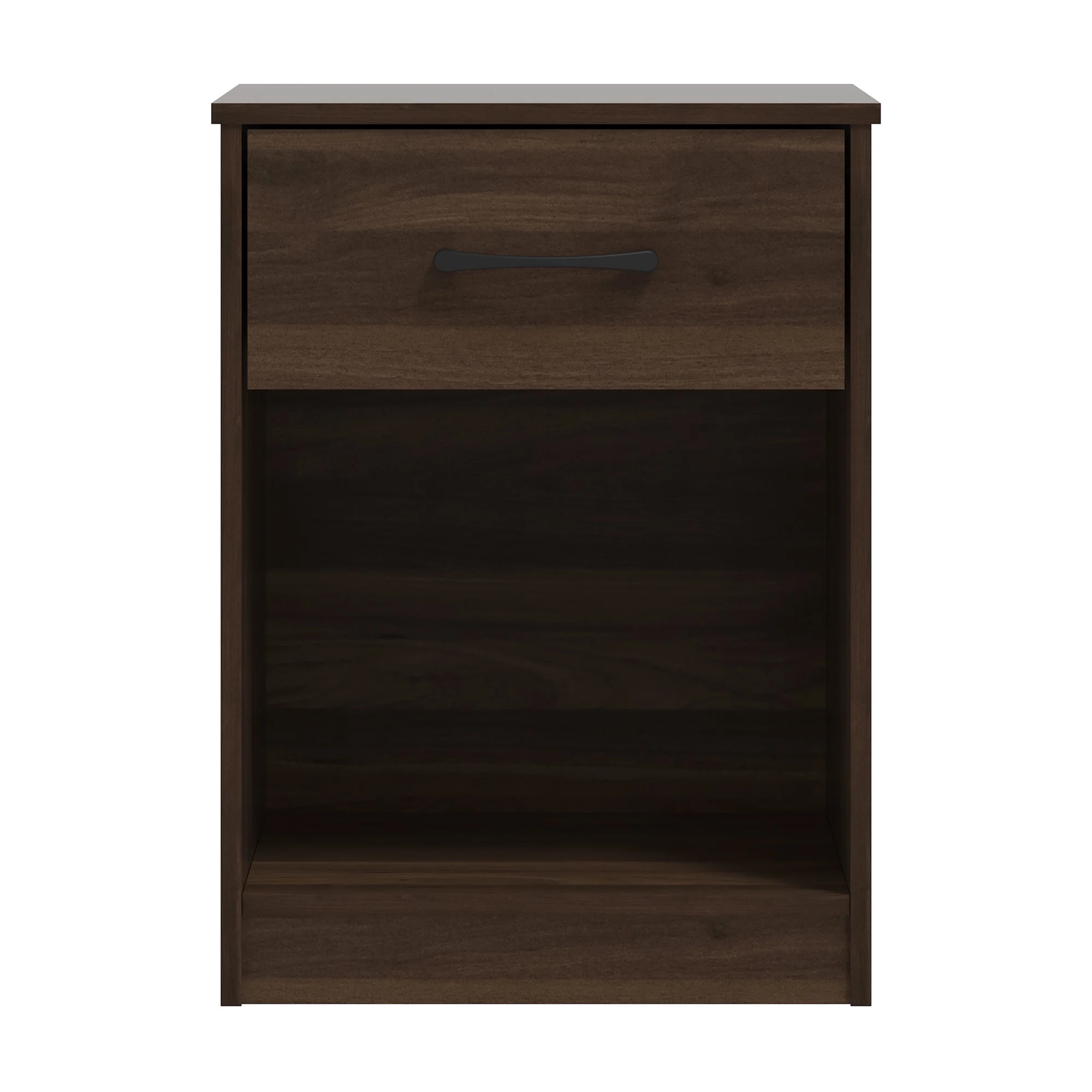Mainstays Ardent Nightstand with 1 Drawer, White - Womvr