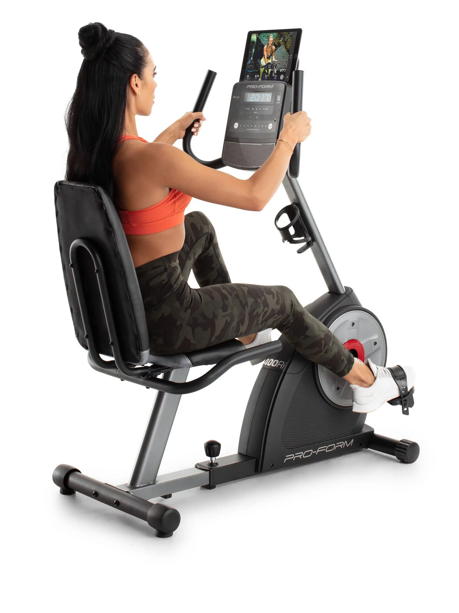 ProForm Cycle Trainer 400 Ri Stationary Exercise Bike, Compatible with iFIT Personal Training - Womvr