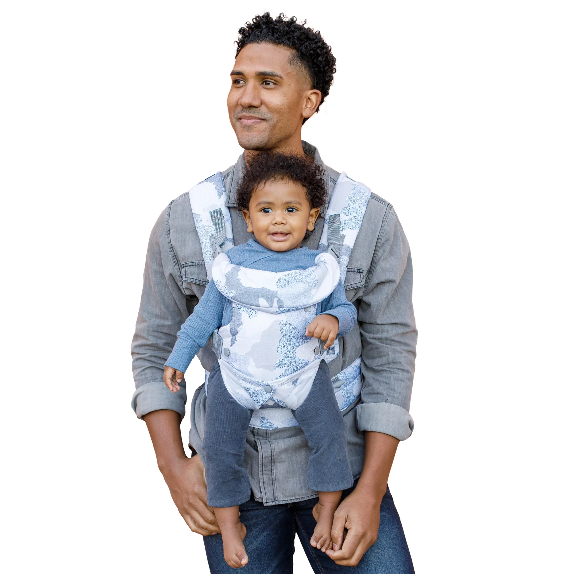 Infantino Nature & Nurture Convertible Baby Carrier, 4-Position, 8-32lbs, 0-9 Months, Sandy Tan - Womvr