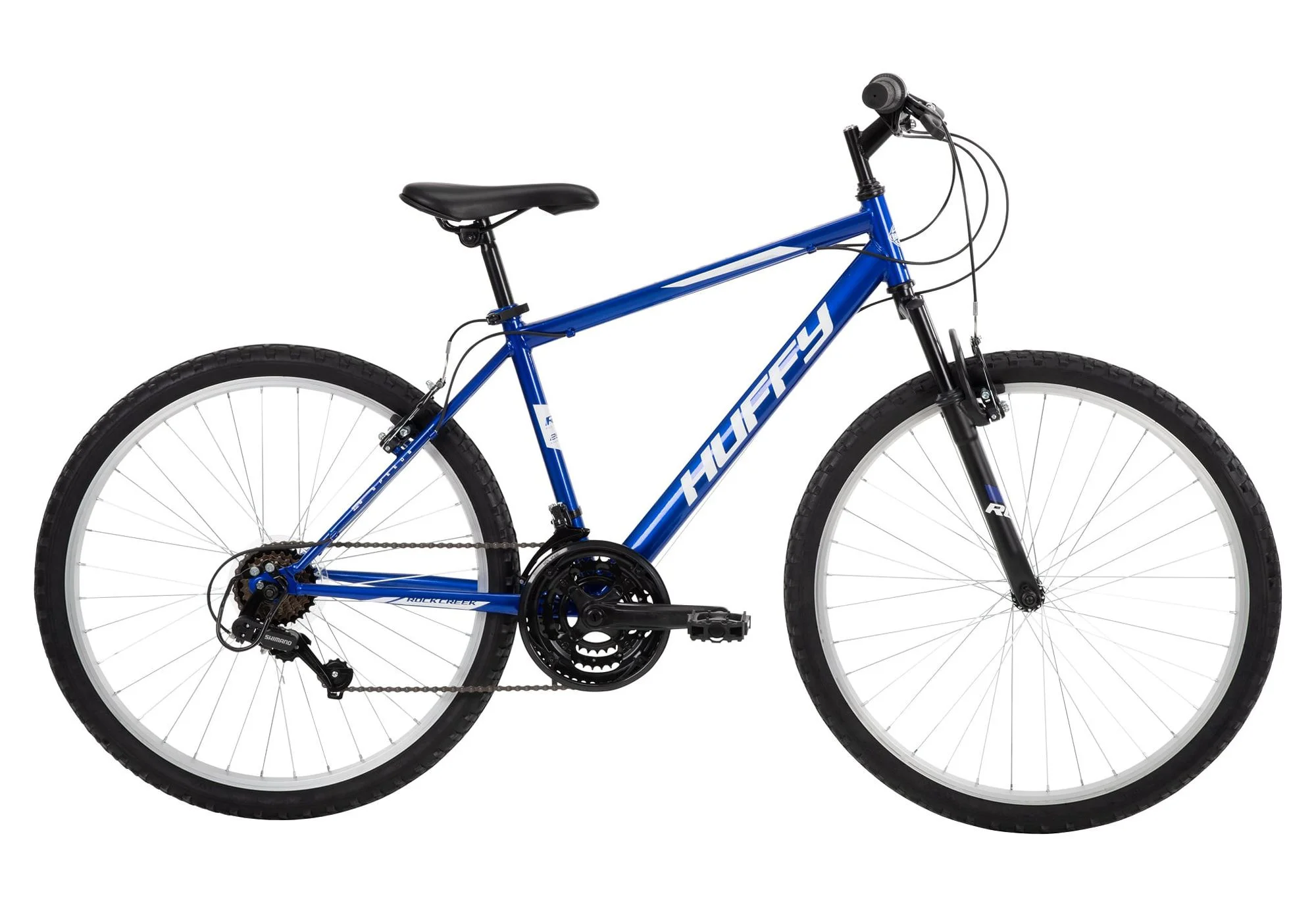 Huffy 26-inch Rock Creek Men's Mountain Bike, Blue - Womvr