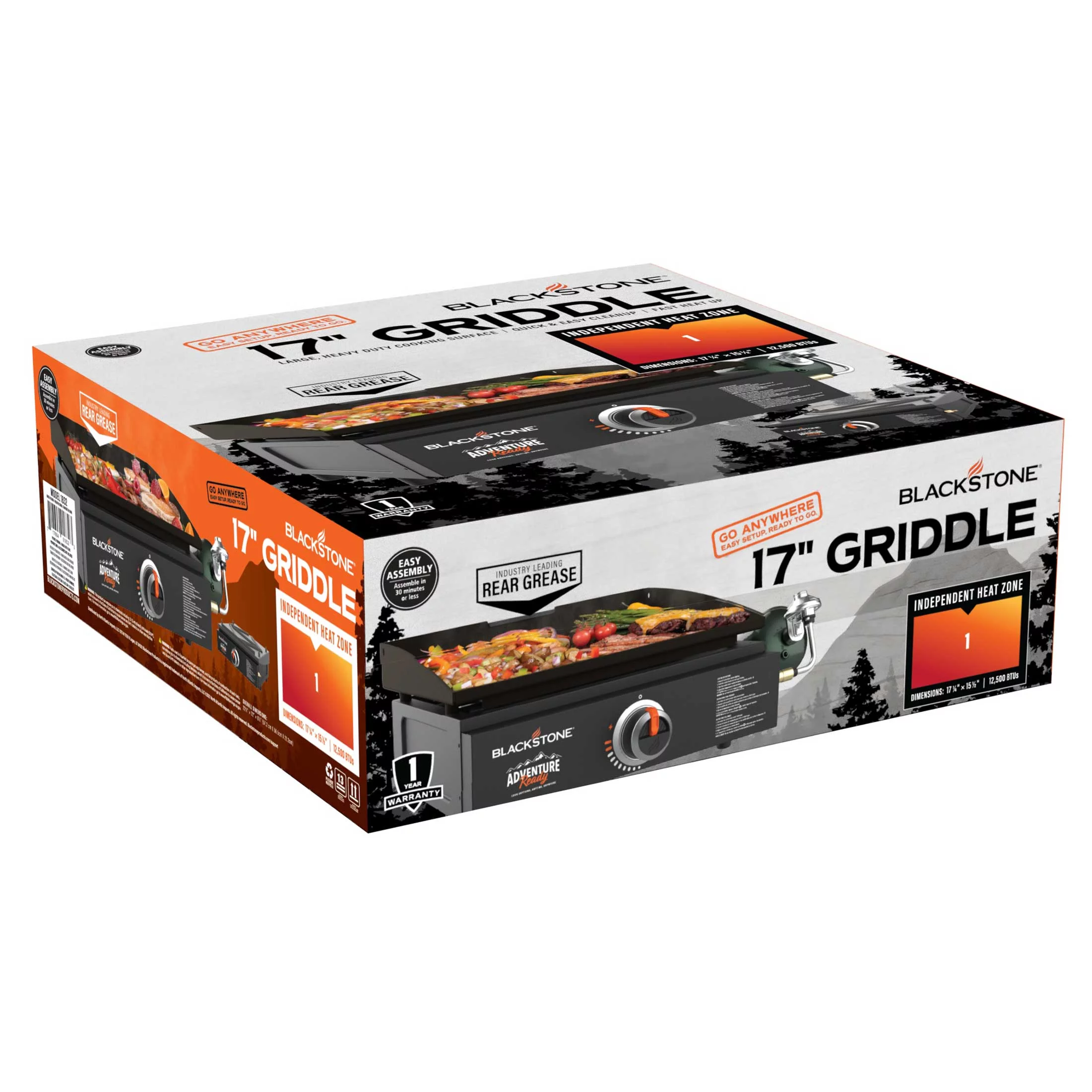 Blackstone Adventure Ready Single Burner 17