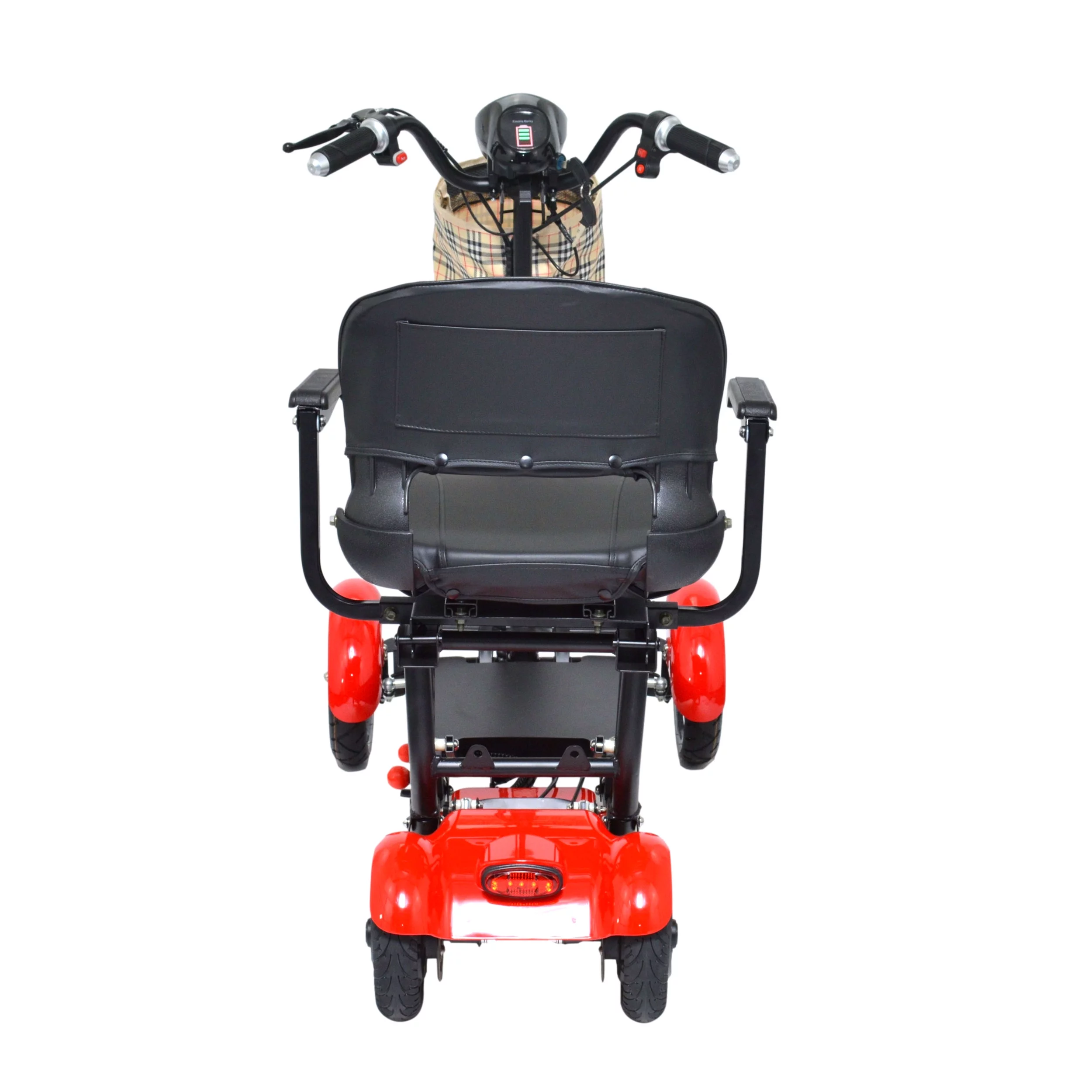 Bangeran Electric Medical Scooter, Powerful Li-on Battery Large Seat, Up to 12 Miles - Silver - Womvr