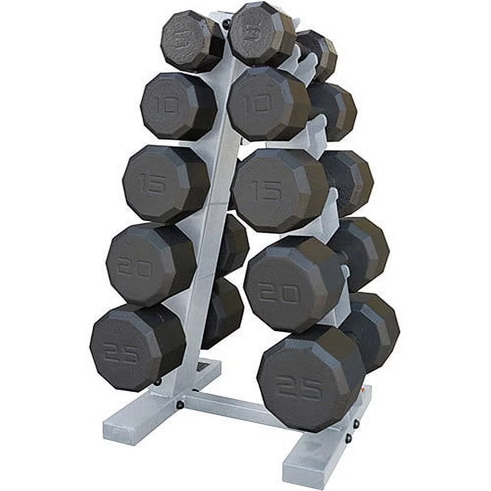 CAP Barbell 150 Lbs. Eco Dumbbells Set with Rack - Womvr