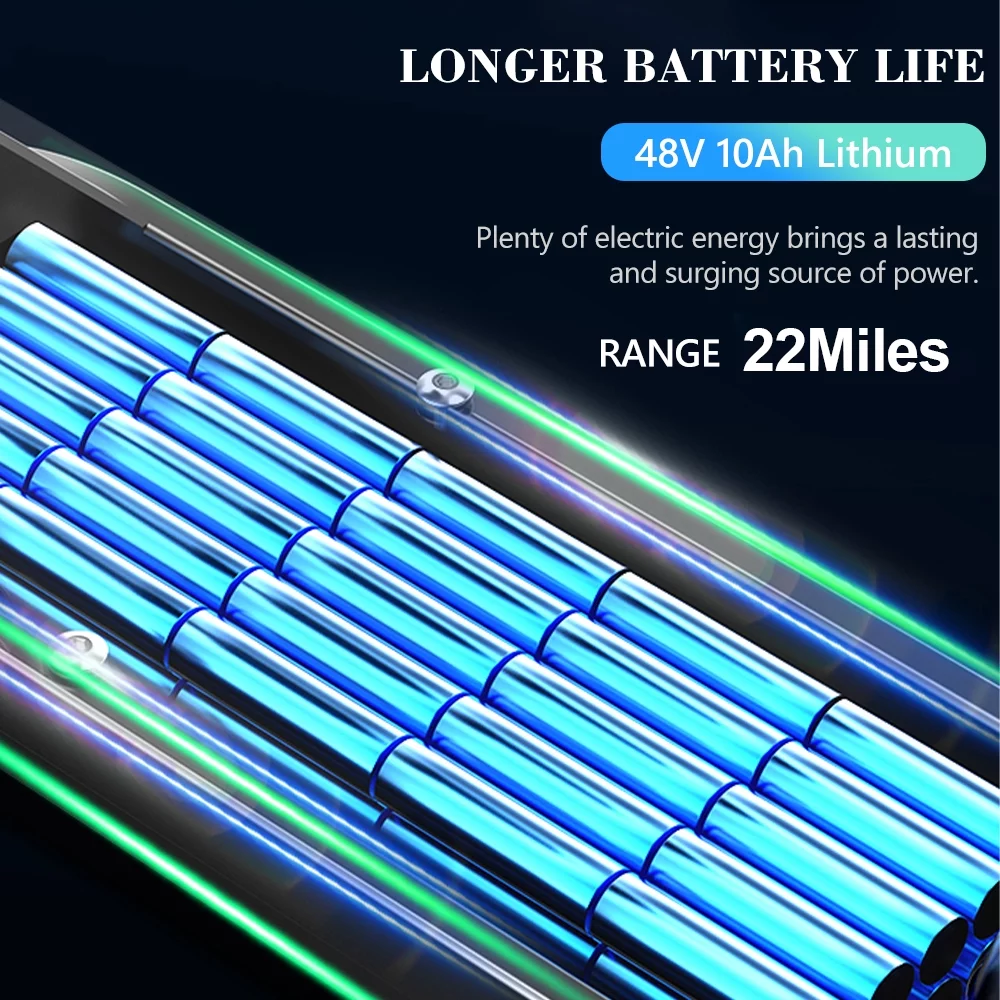 Electric Scooter 28 mph & 25 Miles 700W Kick Scooter, 10