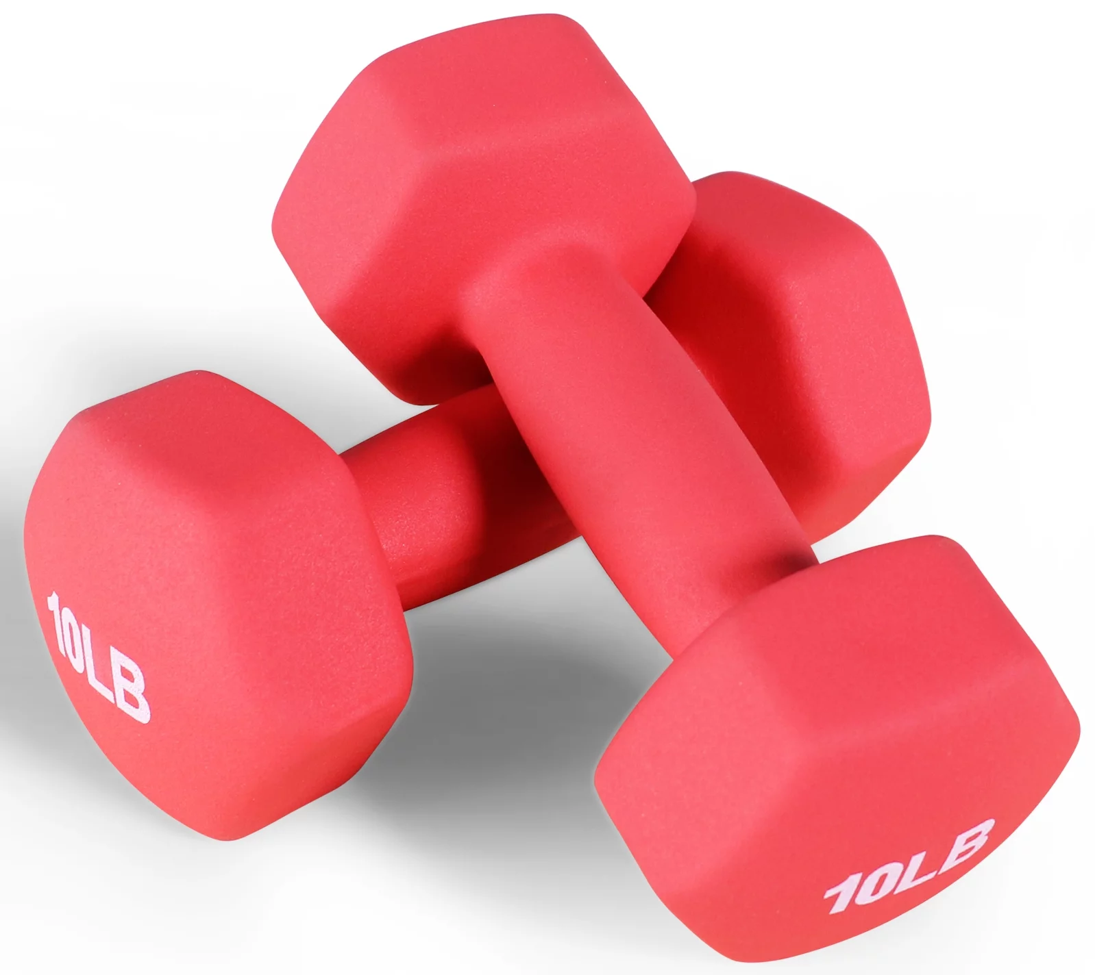 BalanceFrom All-Purpose Color Vinyl Coated Dumbbells, 1 lbs Pair - Womvr