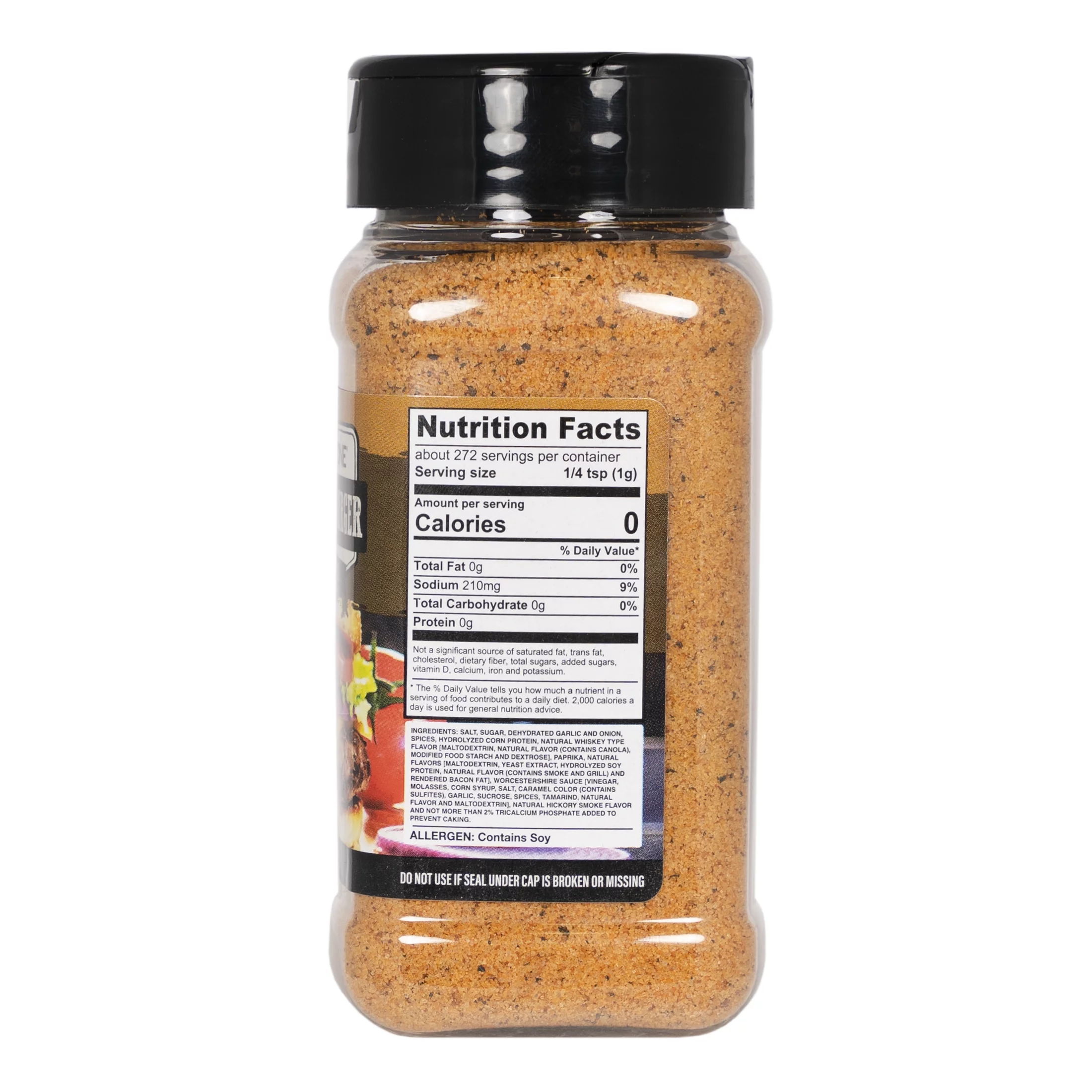 Blackstone Whiskey Burger Seasoning, 9.6 oz - Gluten-Free - Womvr