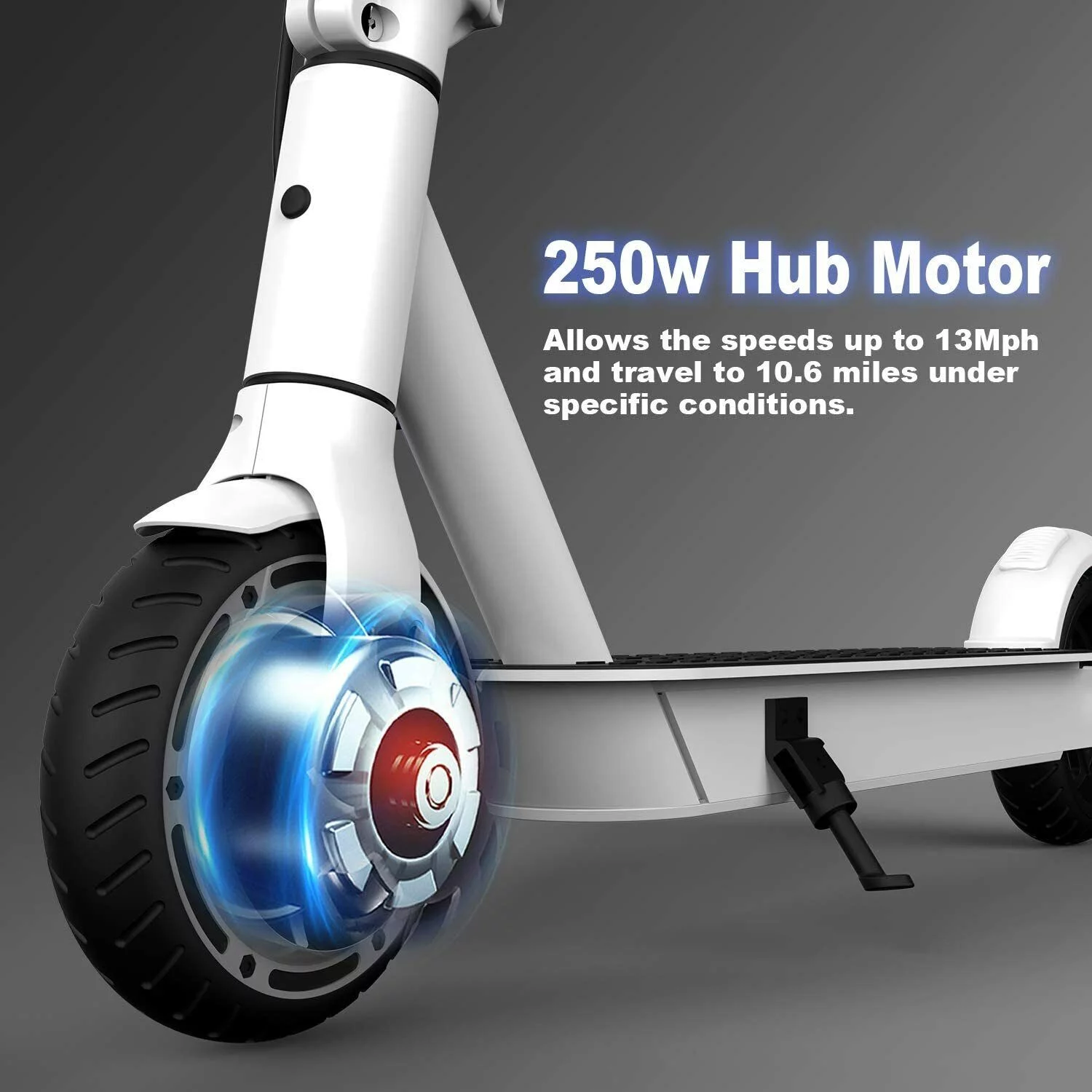 Hiboy S2 Lite Electric Scooters for Adults Teens 13 MPH & 10.6 Miles, 6.5