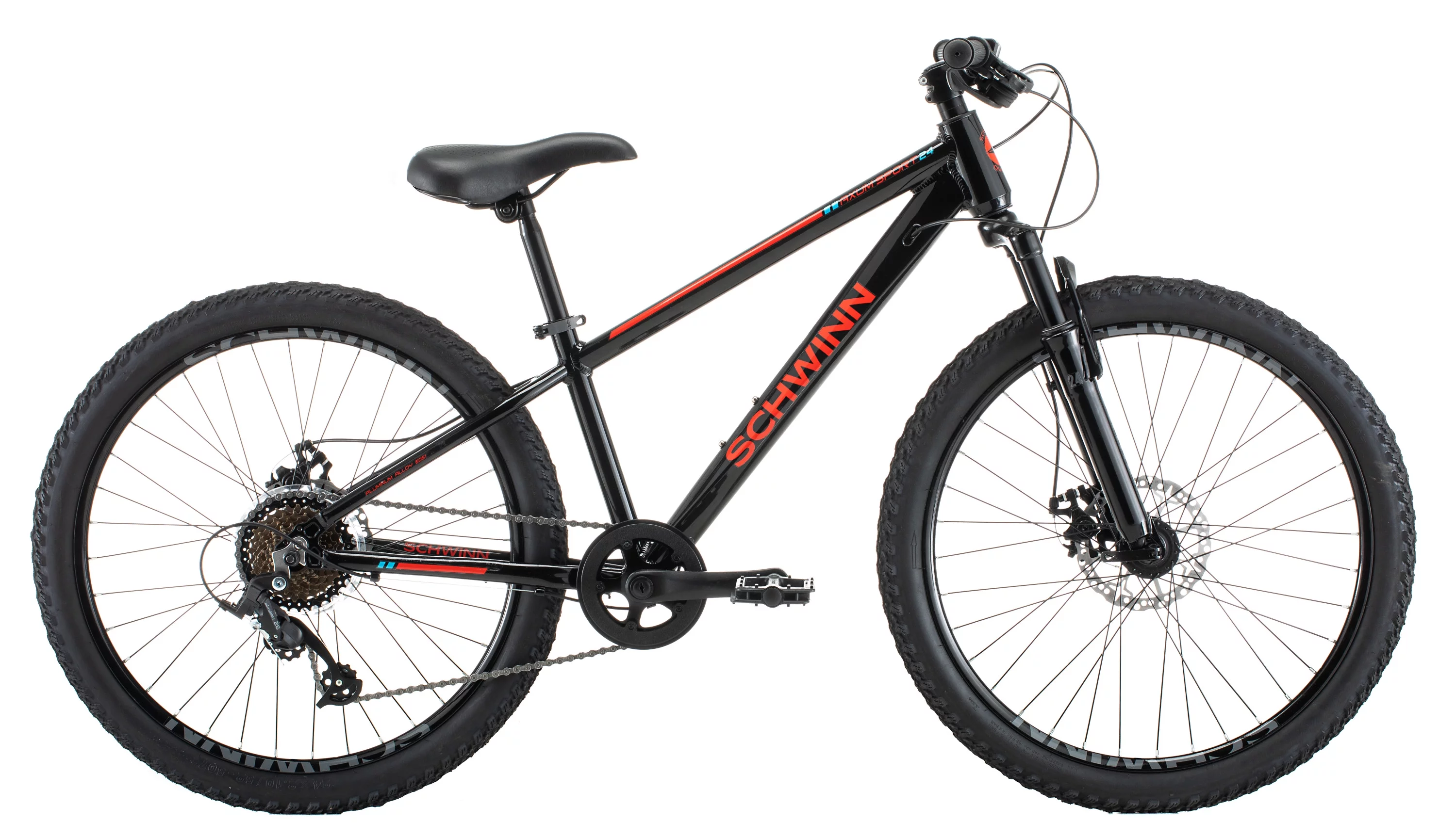 Schwinn 24-in. Axum Sport Kids Unisex Mountain Bike, Gray - Womvr
