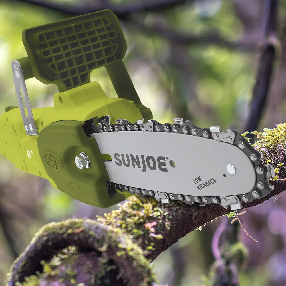 Sun Joe 2-in-1 Electric 8-inch Convertible Pole Saw, 8-Amp - Womvr