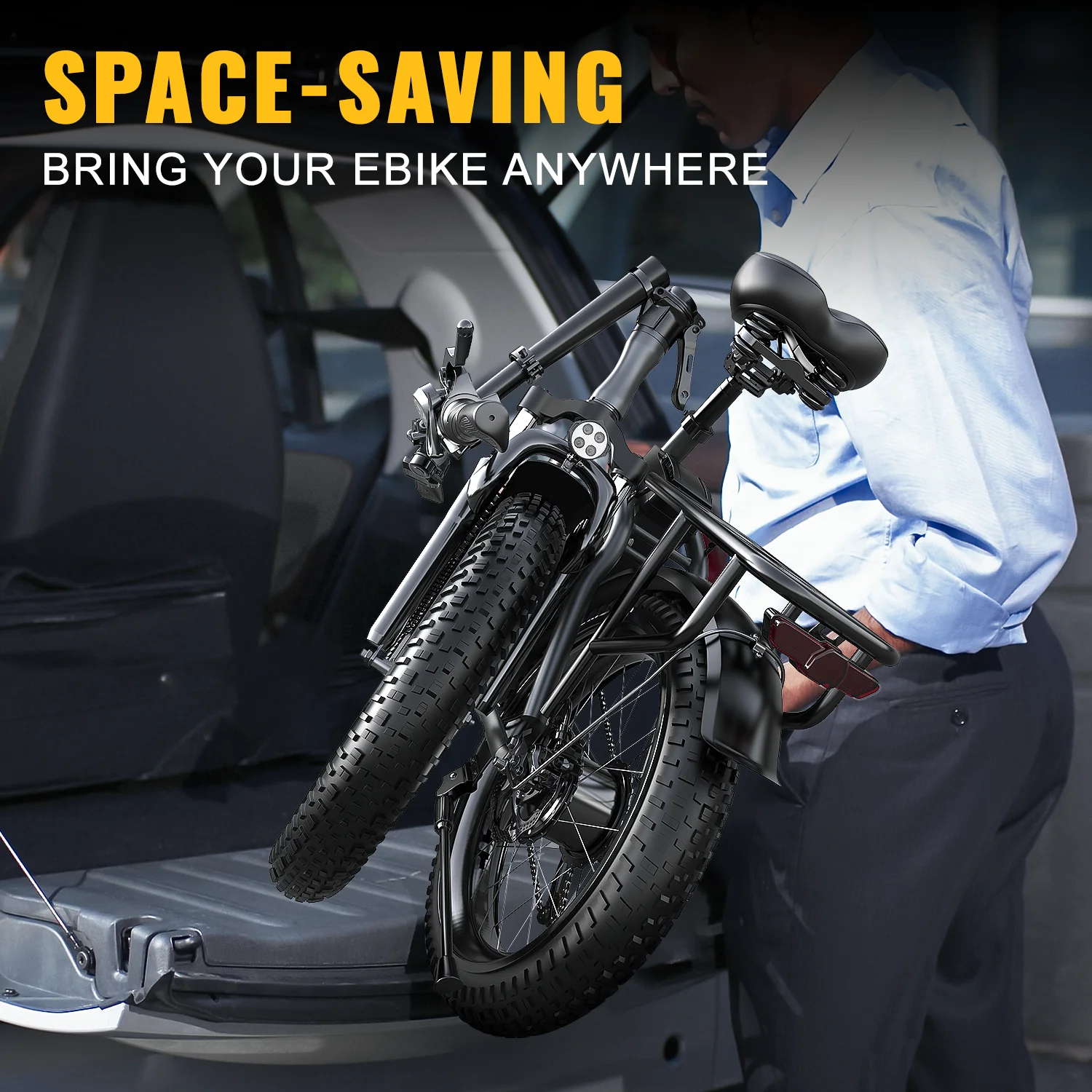 EUY Electric Bike 750W Motor, 20