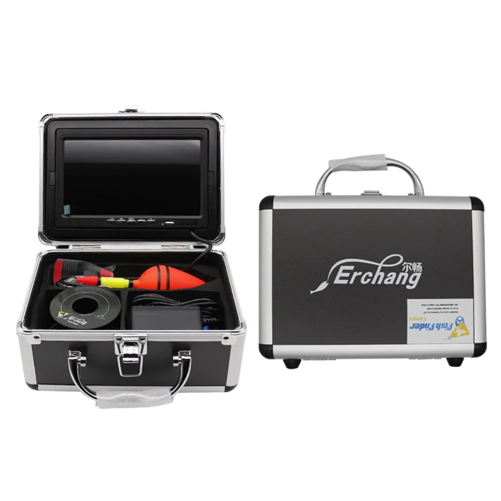 Erchang Fishing Camera Portable Fish Finder with 7 Inch Monitor for Boat Kayak Lake Sea Fishing Clear Imaging, Easy to Install, Perfect for All Fishing Enthusiasts - Womvr