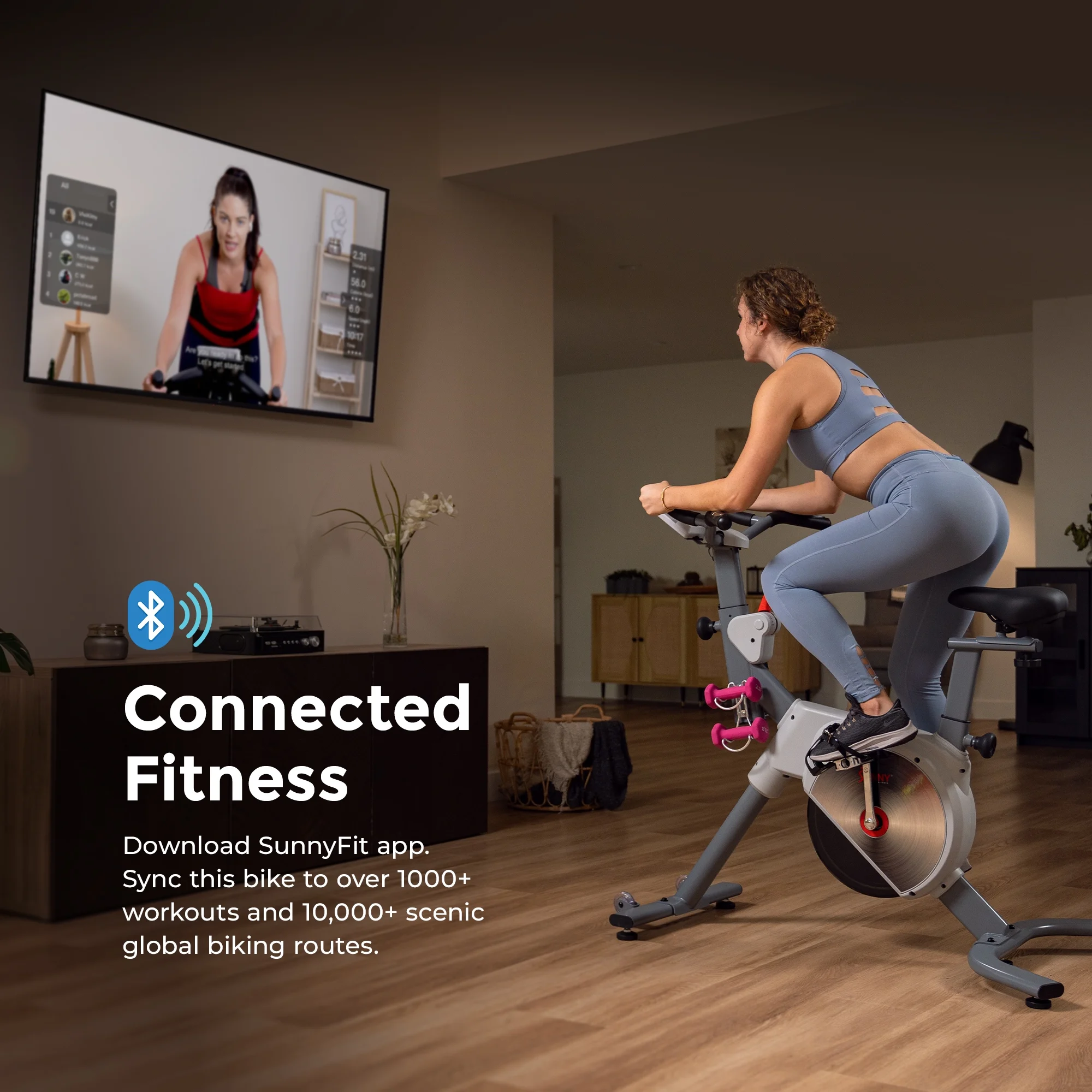 Sunny Health & Fitness Prime Magnetic Belt Drive Indoor Cycling Bike – SF-B122061 - Womvr