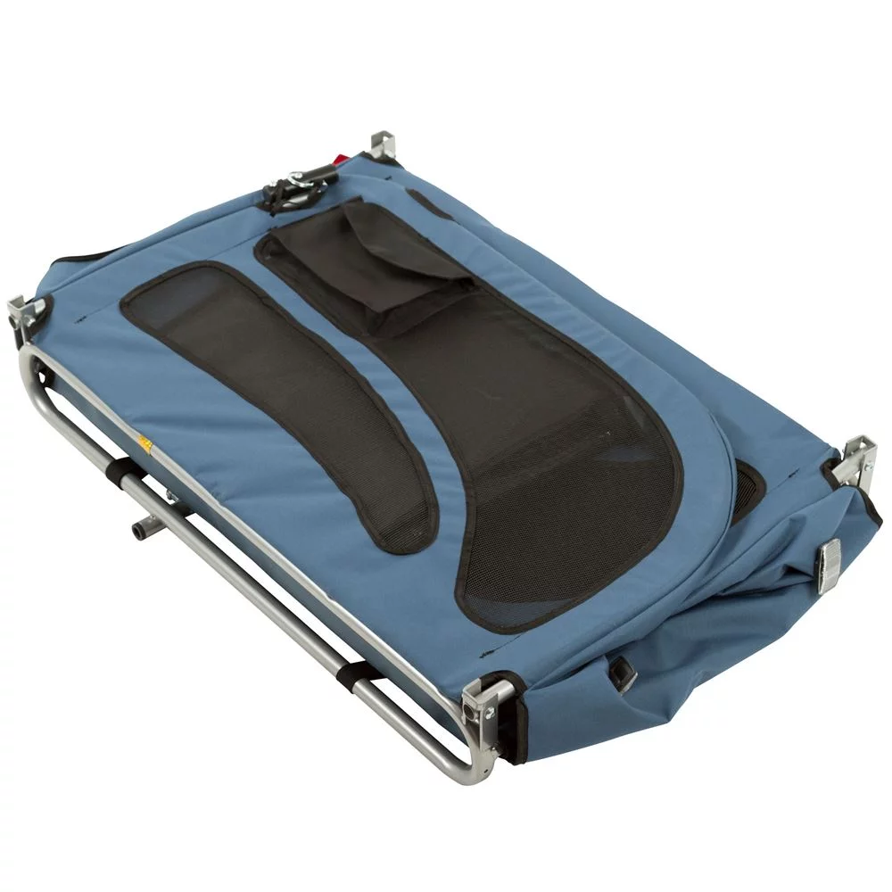 Rage Powersports Bicycle Dog Trailer Carrier, Blue, 56.25