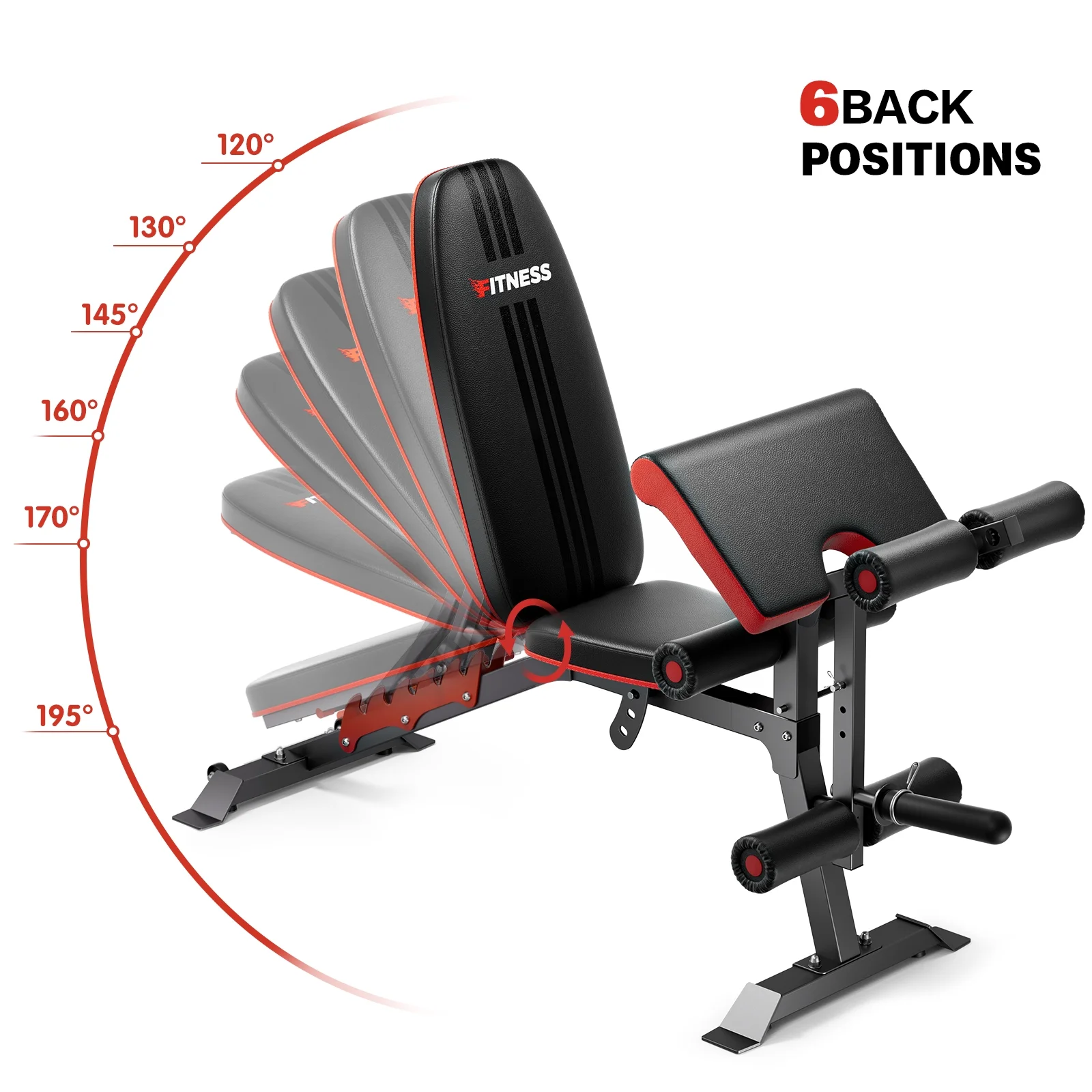 GIKPAL Weight Bench, Bench Press Set with Squat Rack and Bench for Home Gym Full-Body Workout - Womvr