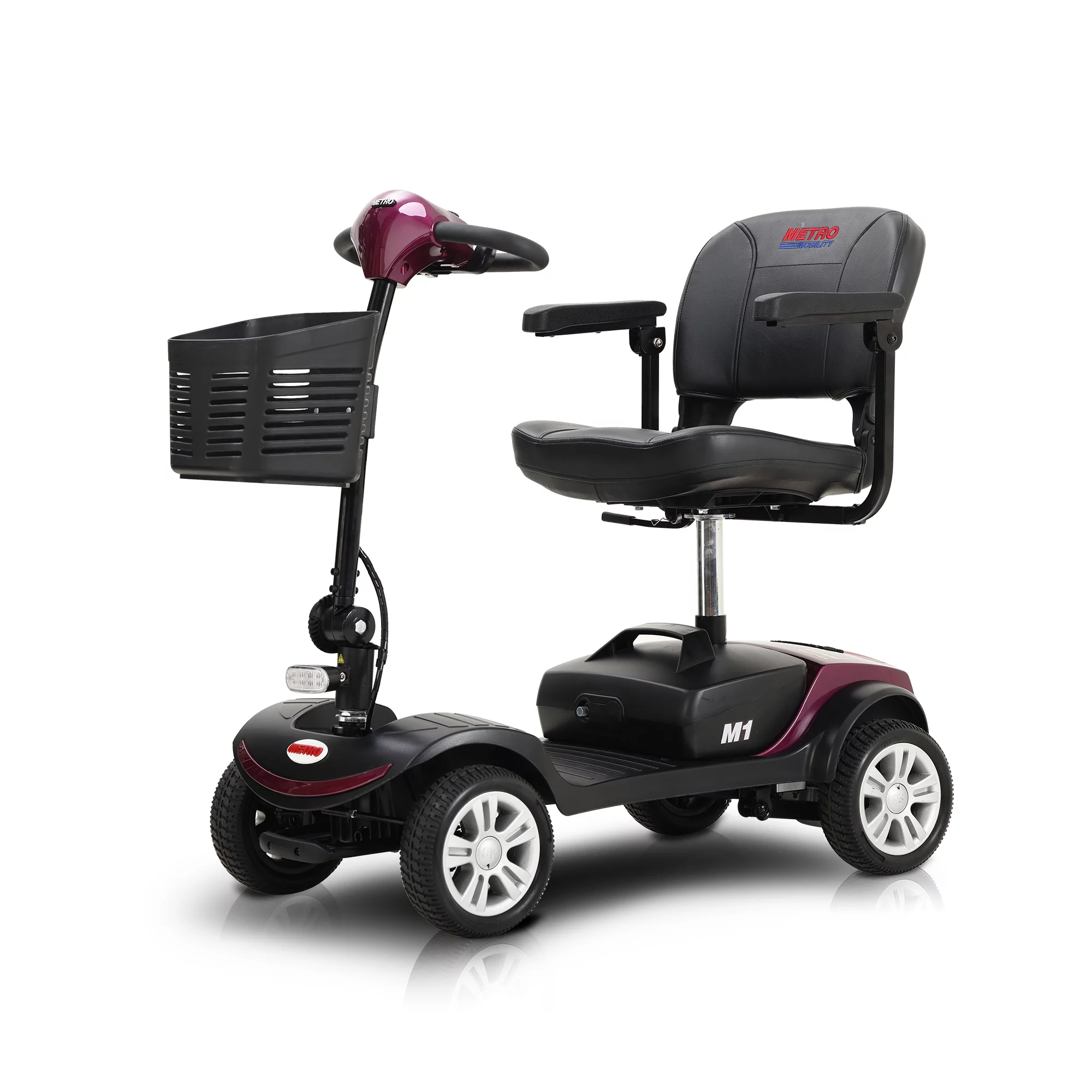 Clerance! Drive Medical Scout Compact Travel Power Scooter, 4 Wheel - Womvr