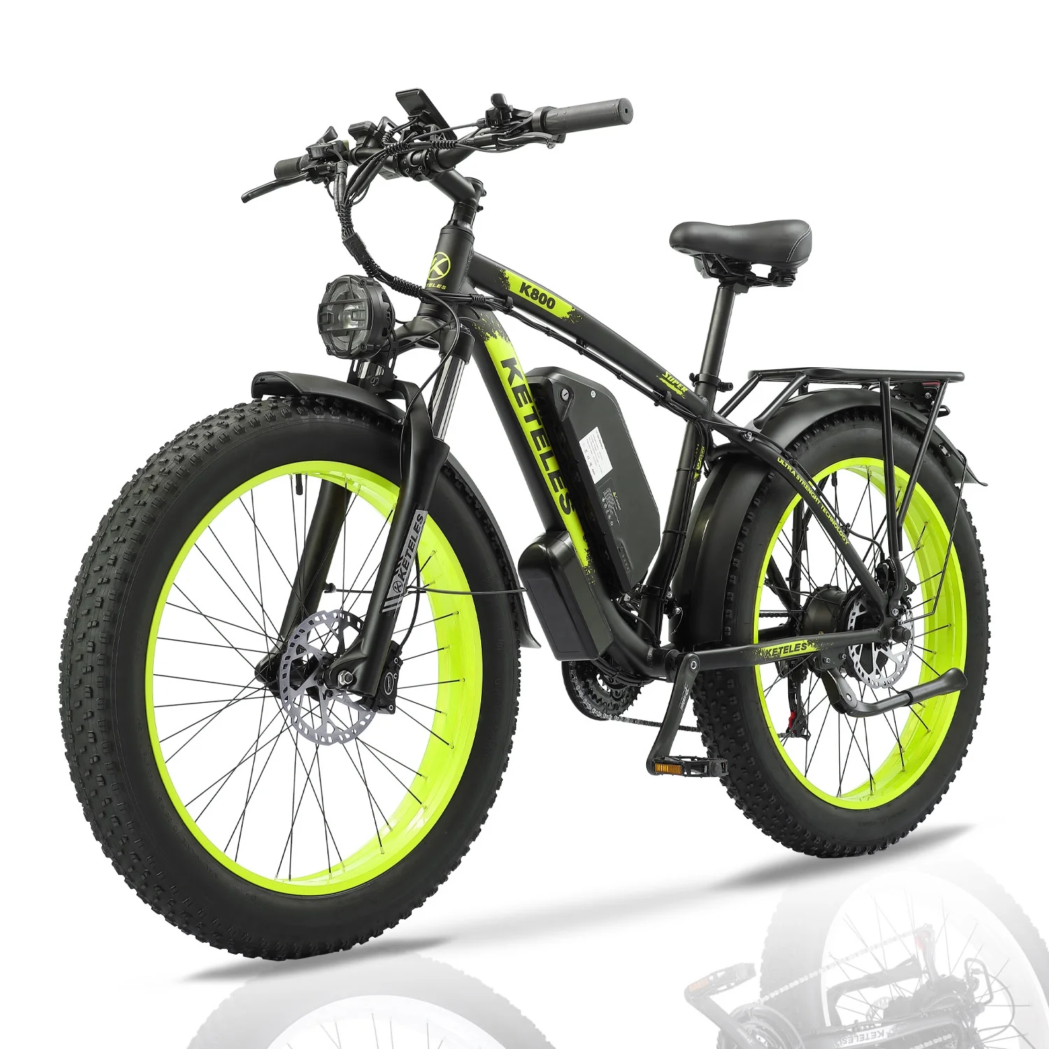 KETELES 1000W Electric Bike for Adults, 26