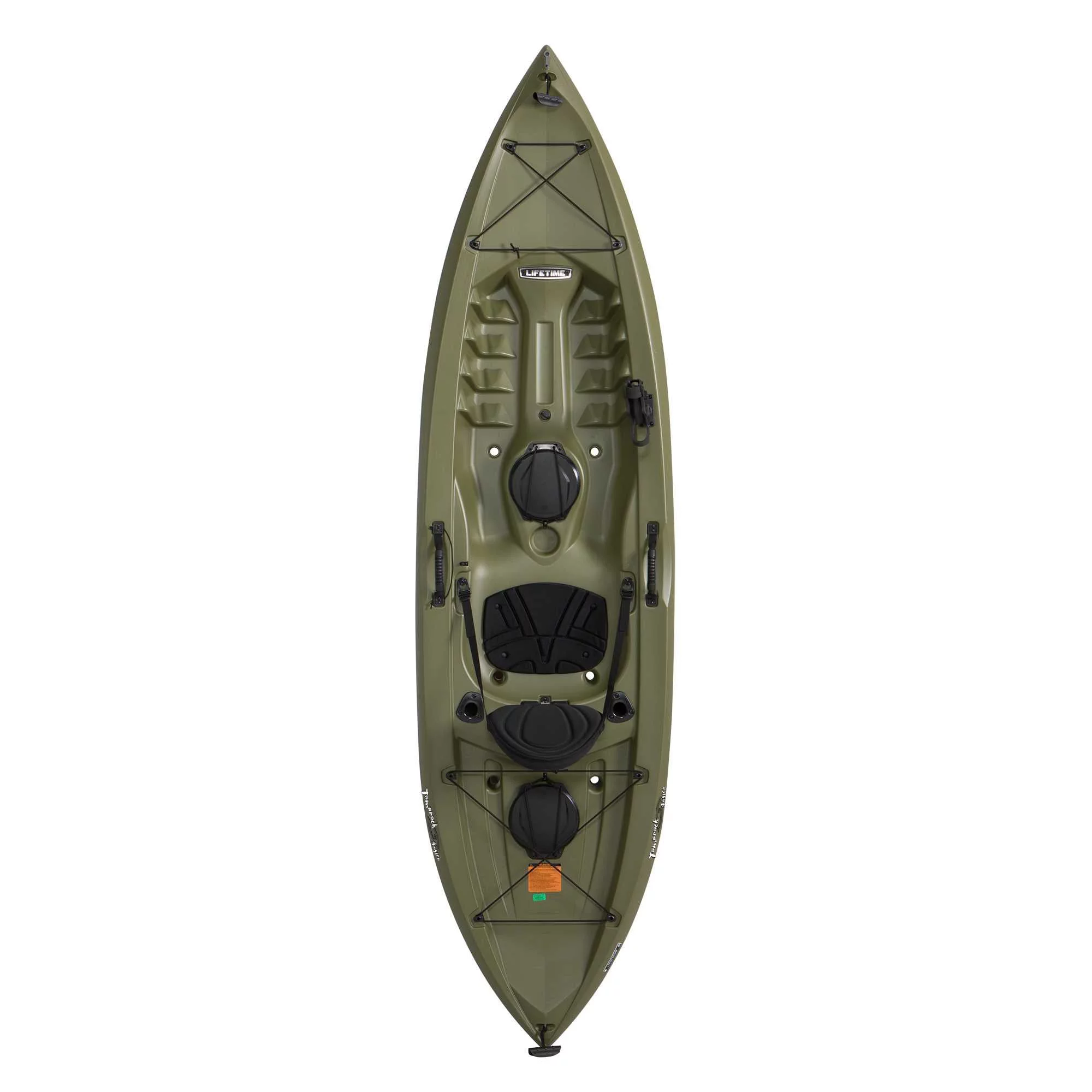 Lifetime Tamarack Angler 100 Fishing Kayak - Olive Green (90539) - Womvr