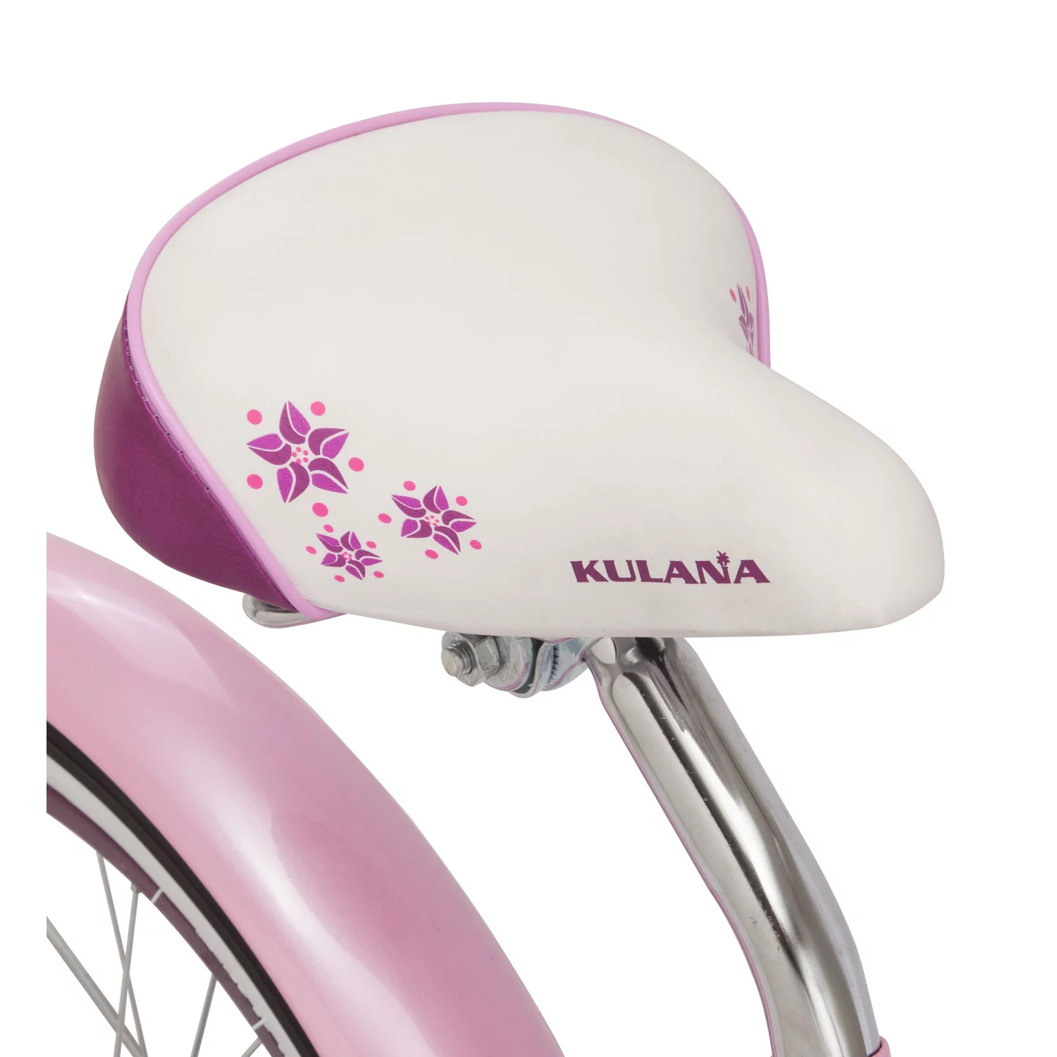Kulana Makana Cruiser Bike, 20-Inch Wheels, Single Speed, Pink - Womvr