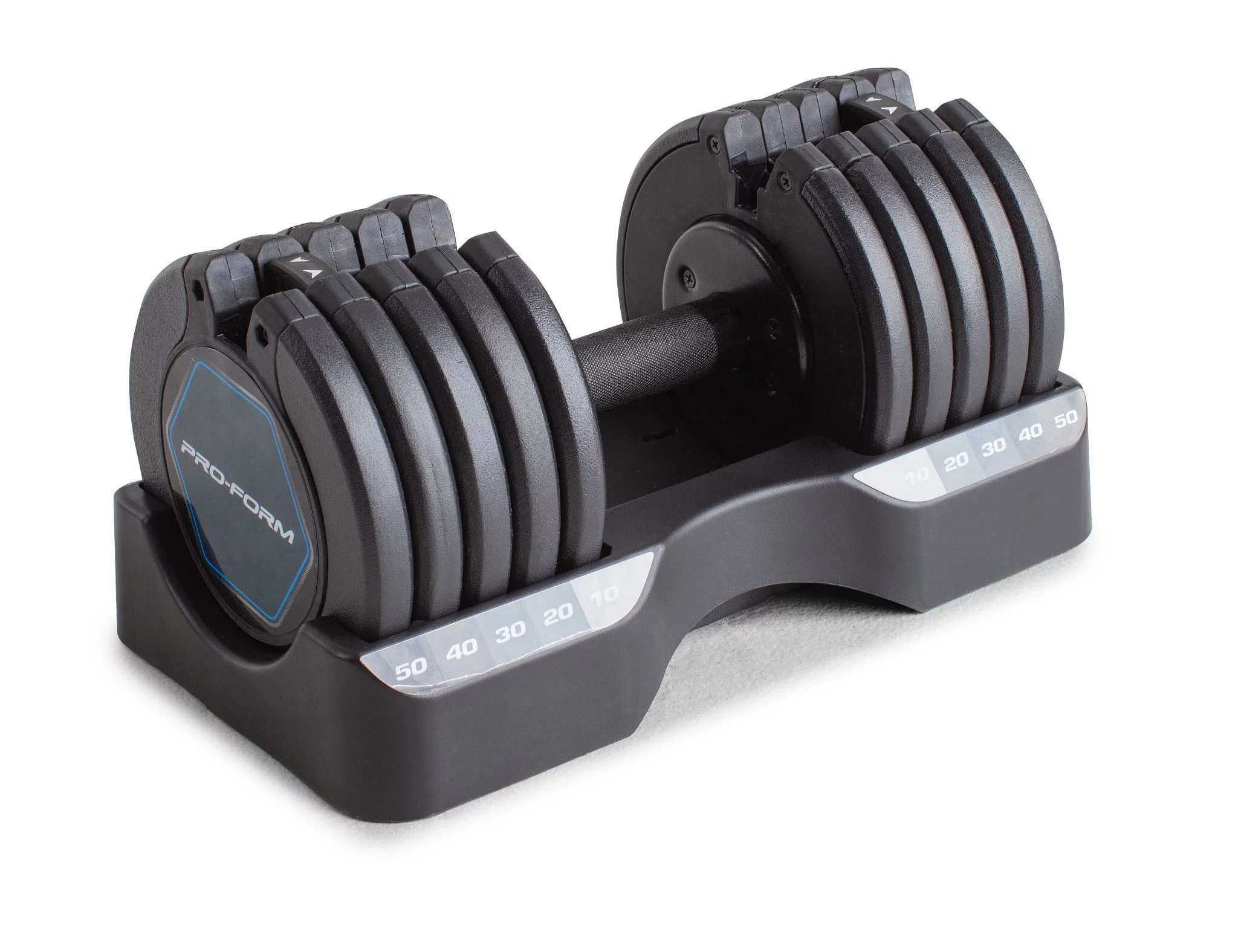 Set of Two ProForm 50 Lb. Adjustable Dumbbells - Womvr