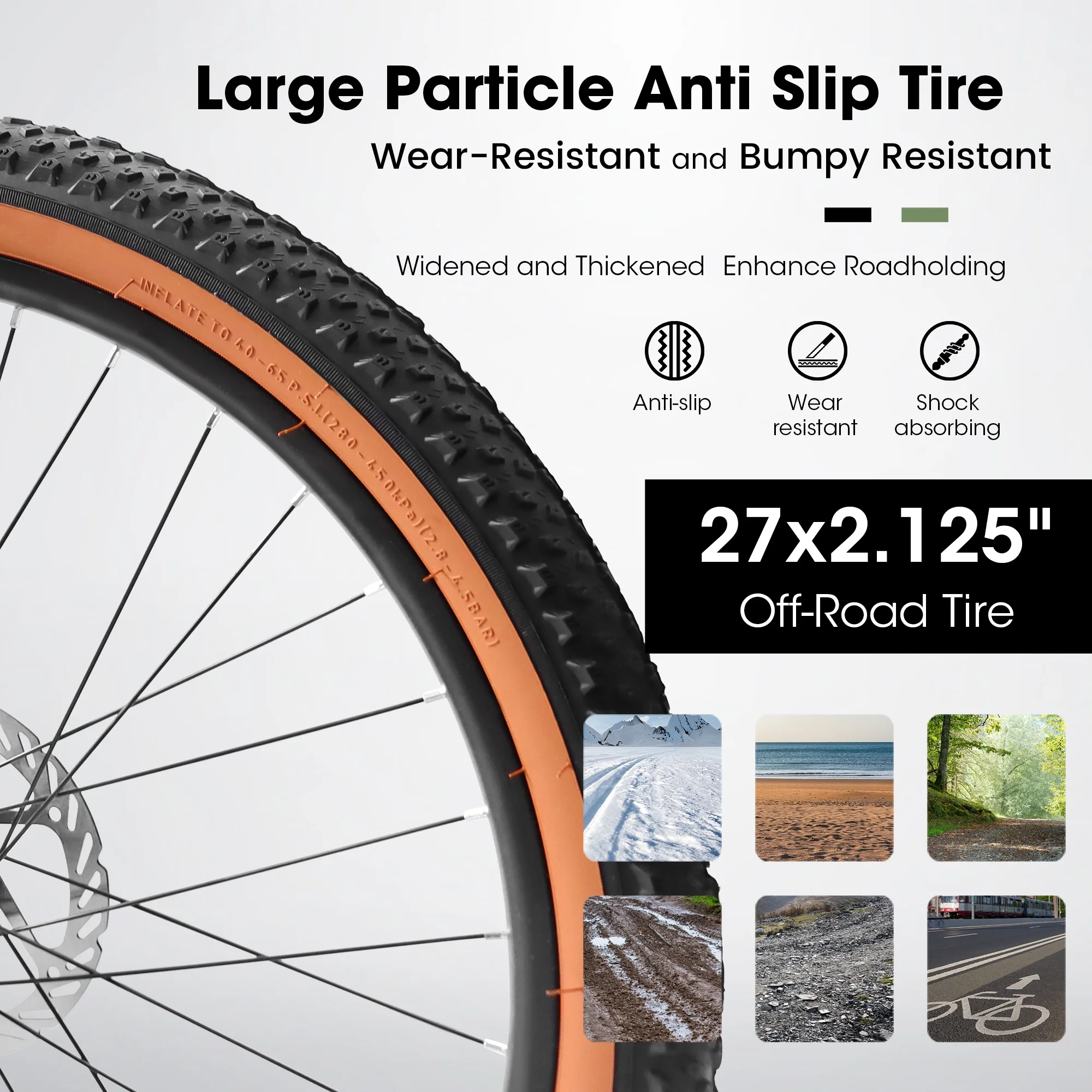 CIYOYO 24 inch Mountain Bike Bicycle for Adults, Shimano 21-Speed Bike with Disc Brake Thumb Shifter, Black - Womvr