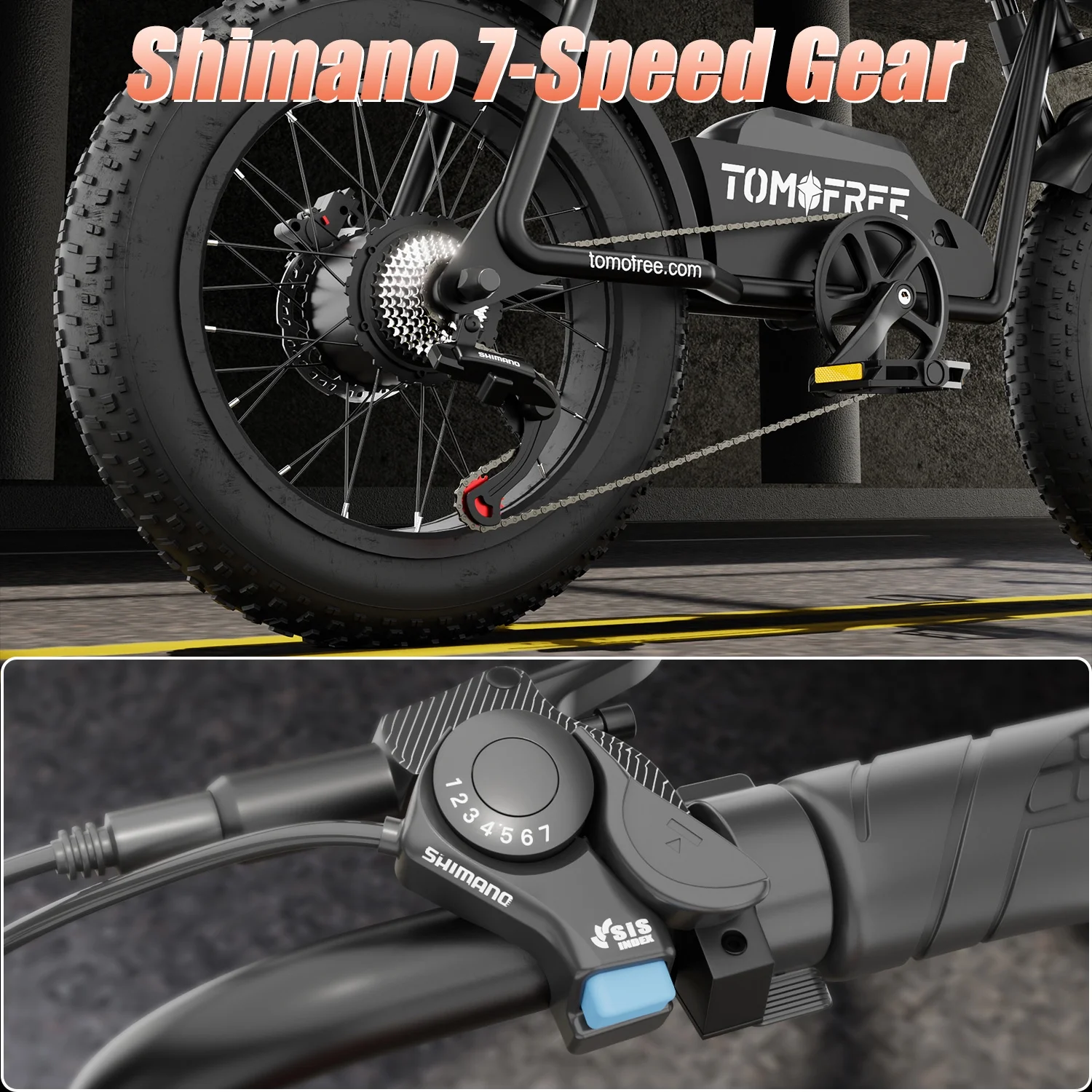 Tomofree Electric Bicycle for Adults , 20