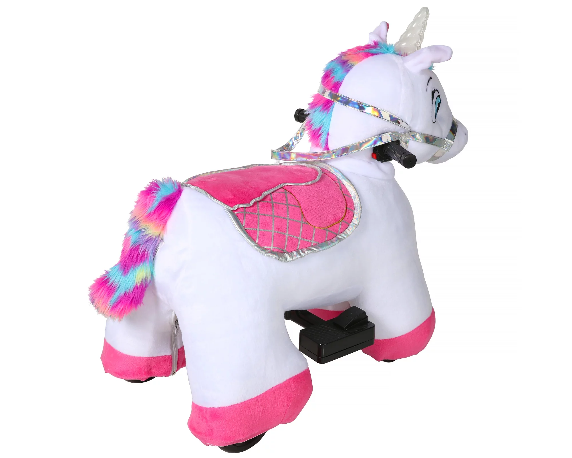 Dynacraft Stable Buddies 6-Volt Unisex Kids Ride-On for Age 1.5-3 Years - Womvr