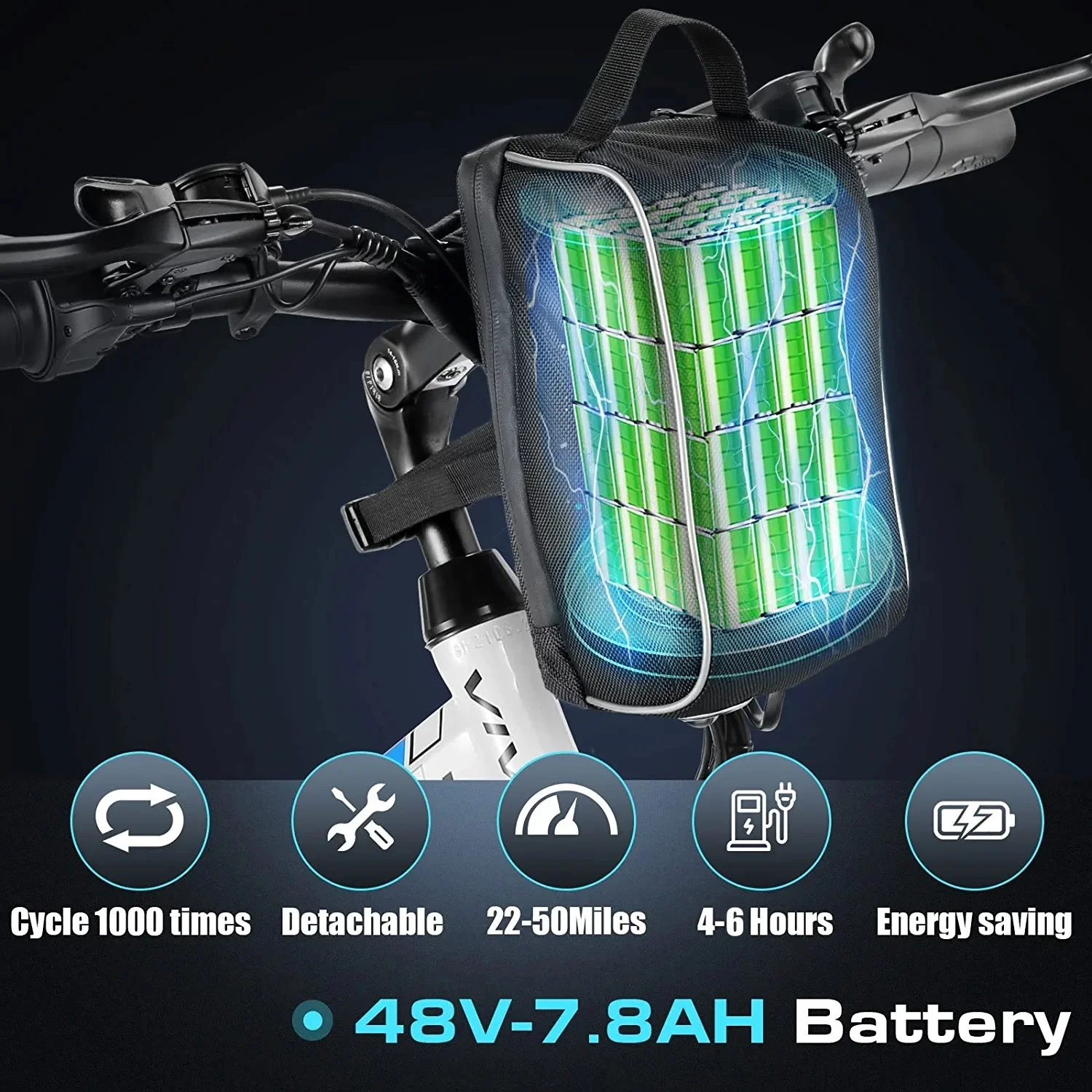 Vivi Electric Bike for Adults 26