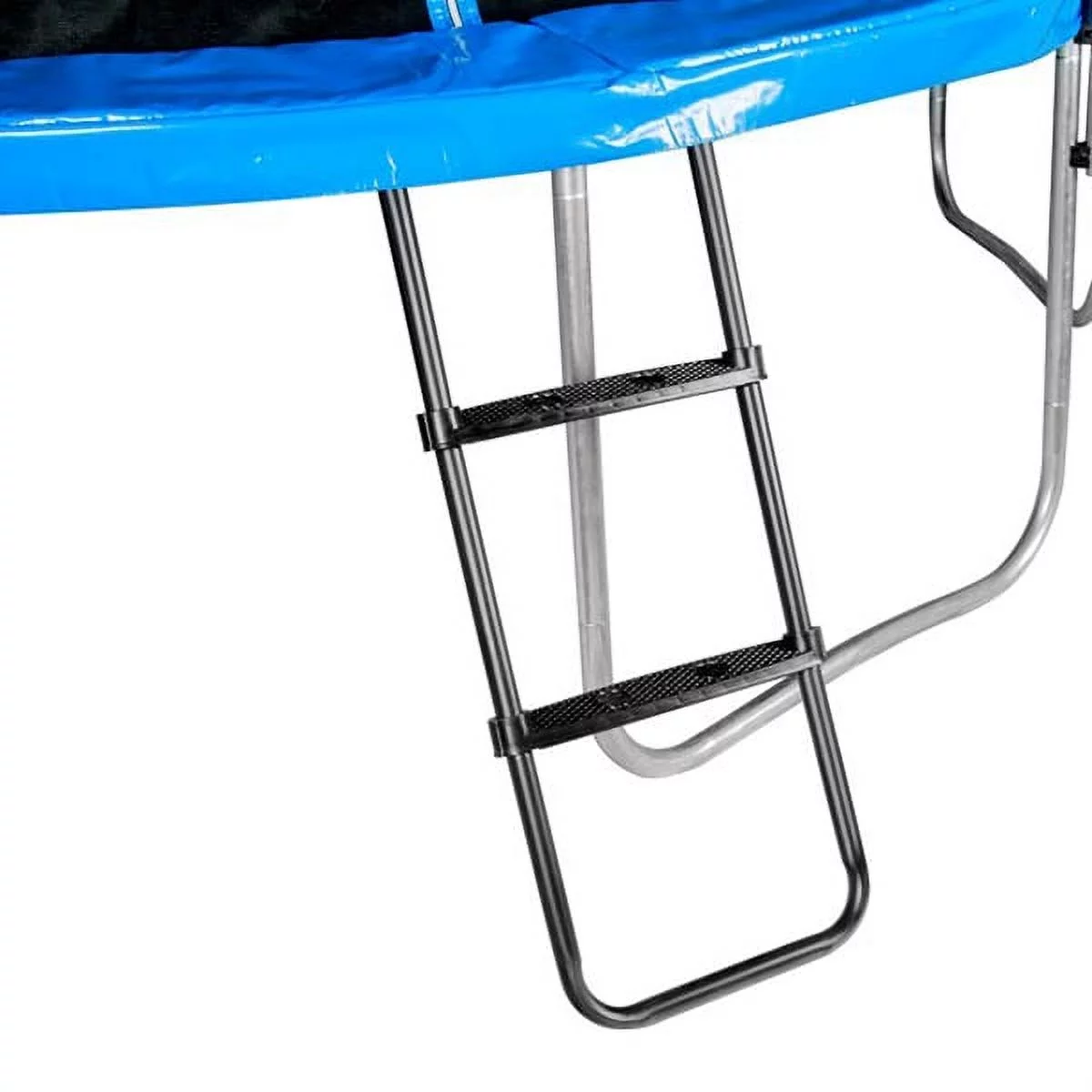 Trampoline for Kids, 14ft Trampoline with Basketball Hoop, Kids Trampoline for Ourdoor with Ladder, W-Shaped Leg for More Sturdy,  72 pcs Springs - Womvr