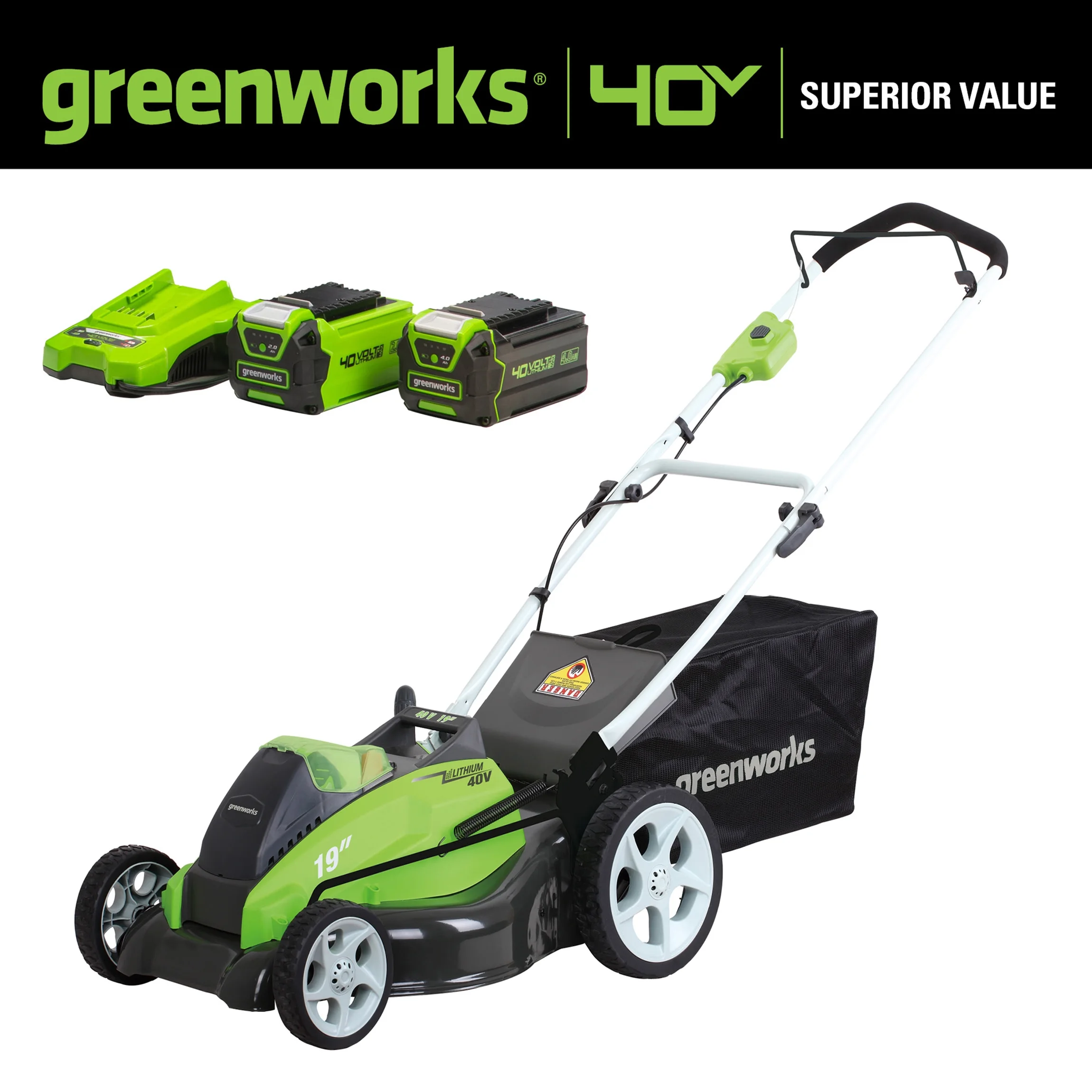 Greenworks 40V 19