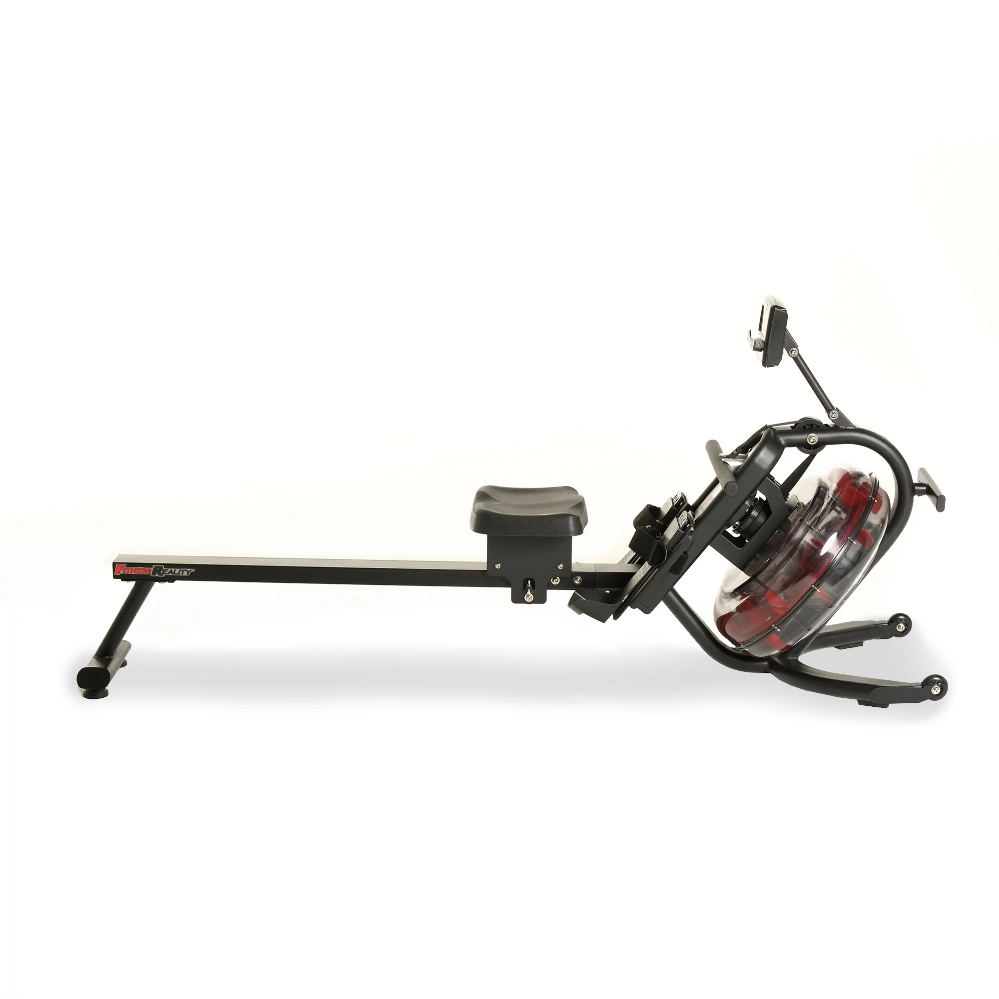 Fitness Reality 3000WR Water Rower Rowing Machine with HIIT Workout, 300 lbs weight capacity - Womvr