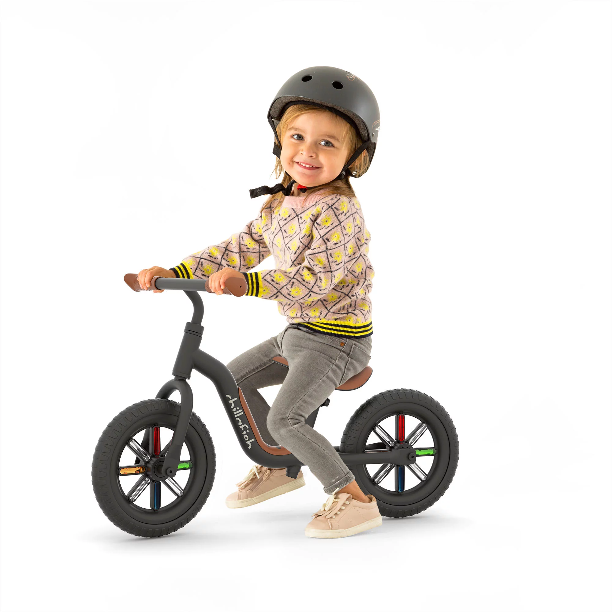 Chillafish Buzzi 10' Balance Bike for Kids 1.5 years and older, Lightweight Toddler Bike with Adjustable Seat - Womvr
