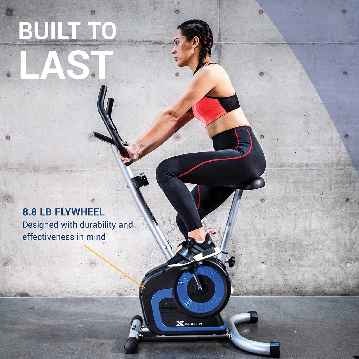 XTERRA Fitness UB120 Upright Exercise Bike - Womvr