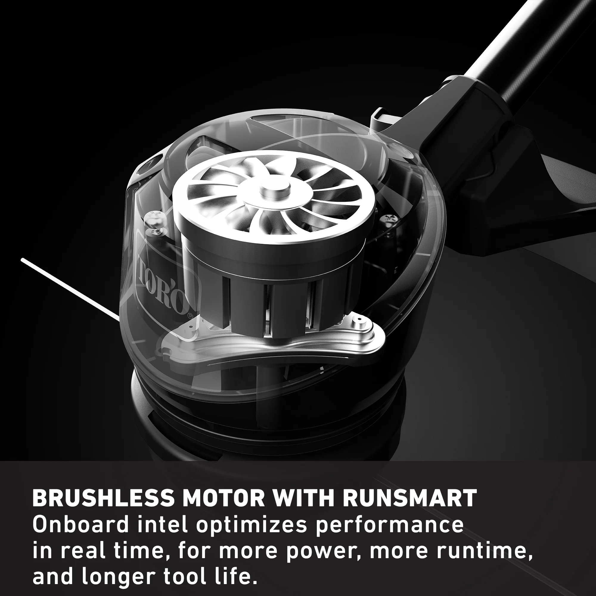 Toro Flex Force 60V Brushless 13/15'' String Trimmer with Battery & Charger - Womvr