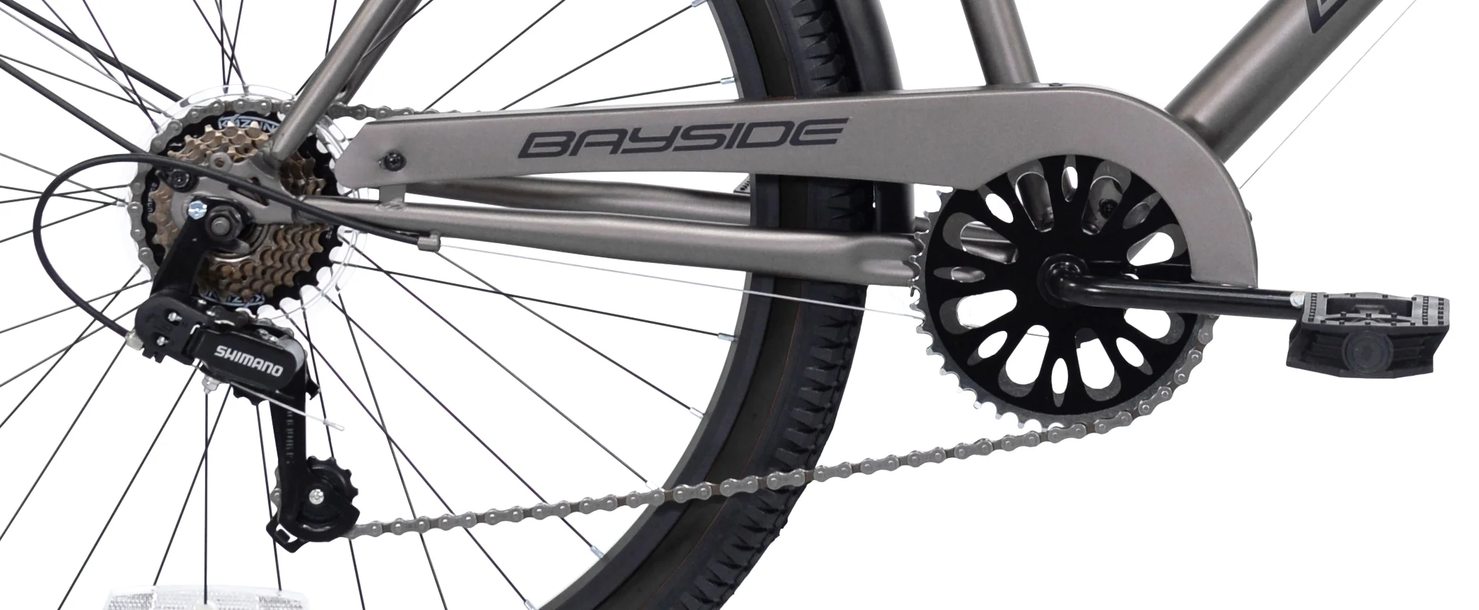 Kent 26 In. Bayside Men's Cruiser Bike, Satin Cocoa - Womvr