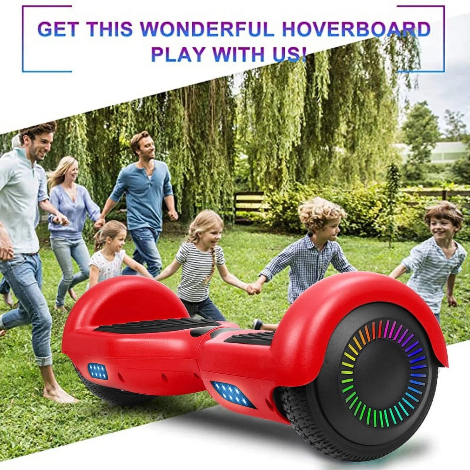 JOLEGE Hoverboard Go Kart Combo, 6.5