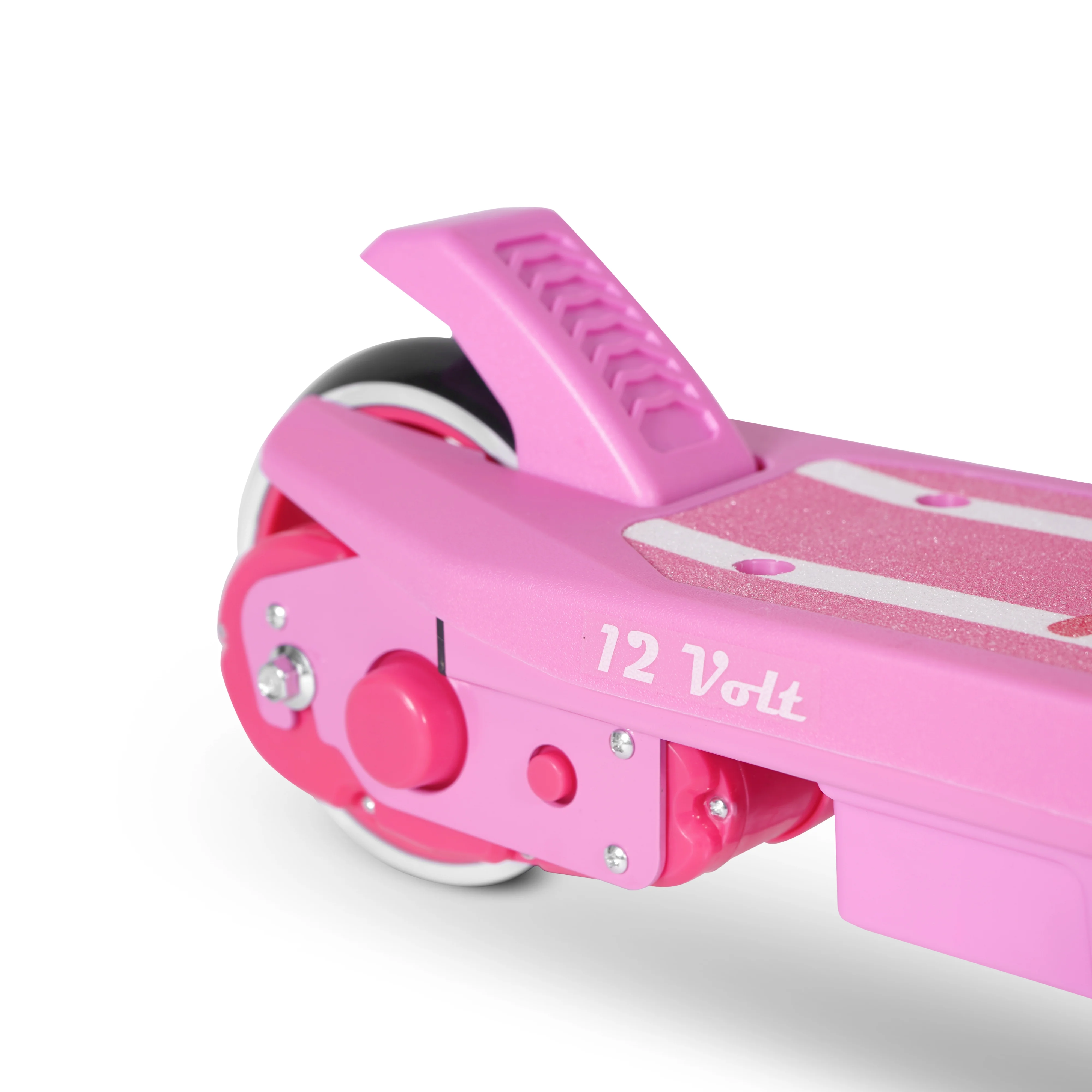 Barbie 12 Volt Jammer, Kids Electric Scooter Ride on, 10 mph Max Speed, for Ages 8+ - Womvr