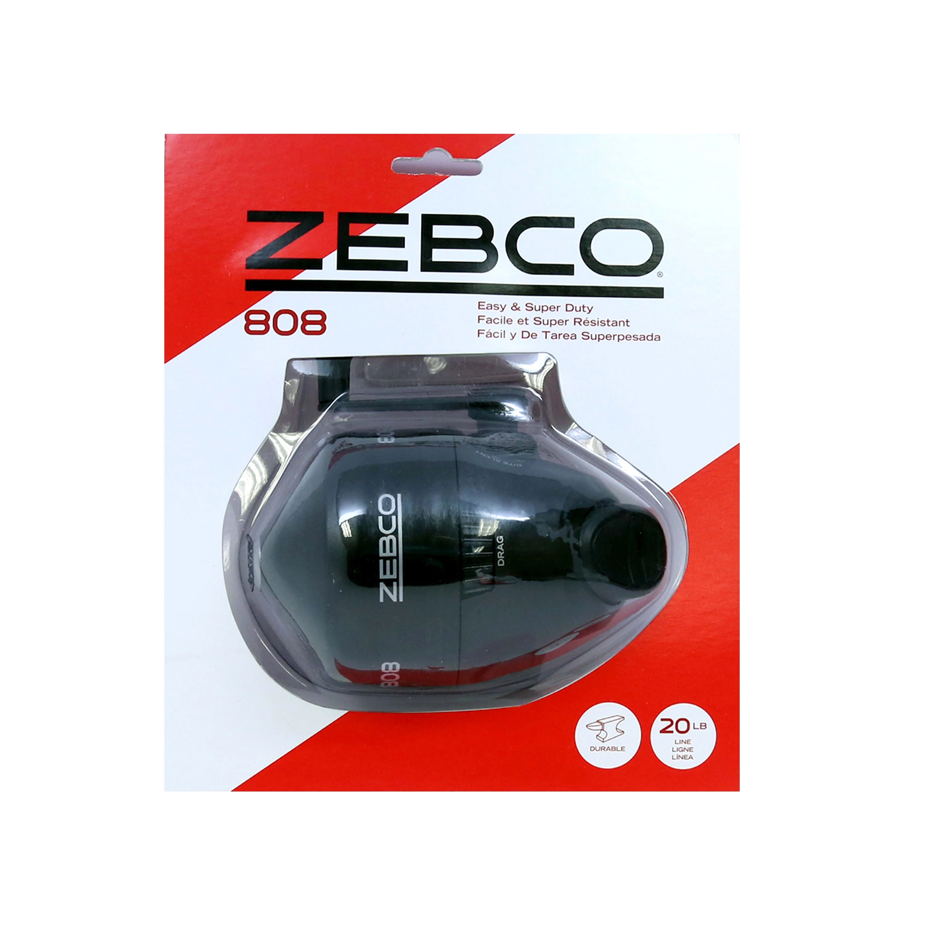 Zebco 808 Spincast Fishing Reel, Size 80 Reel - Womvr