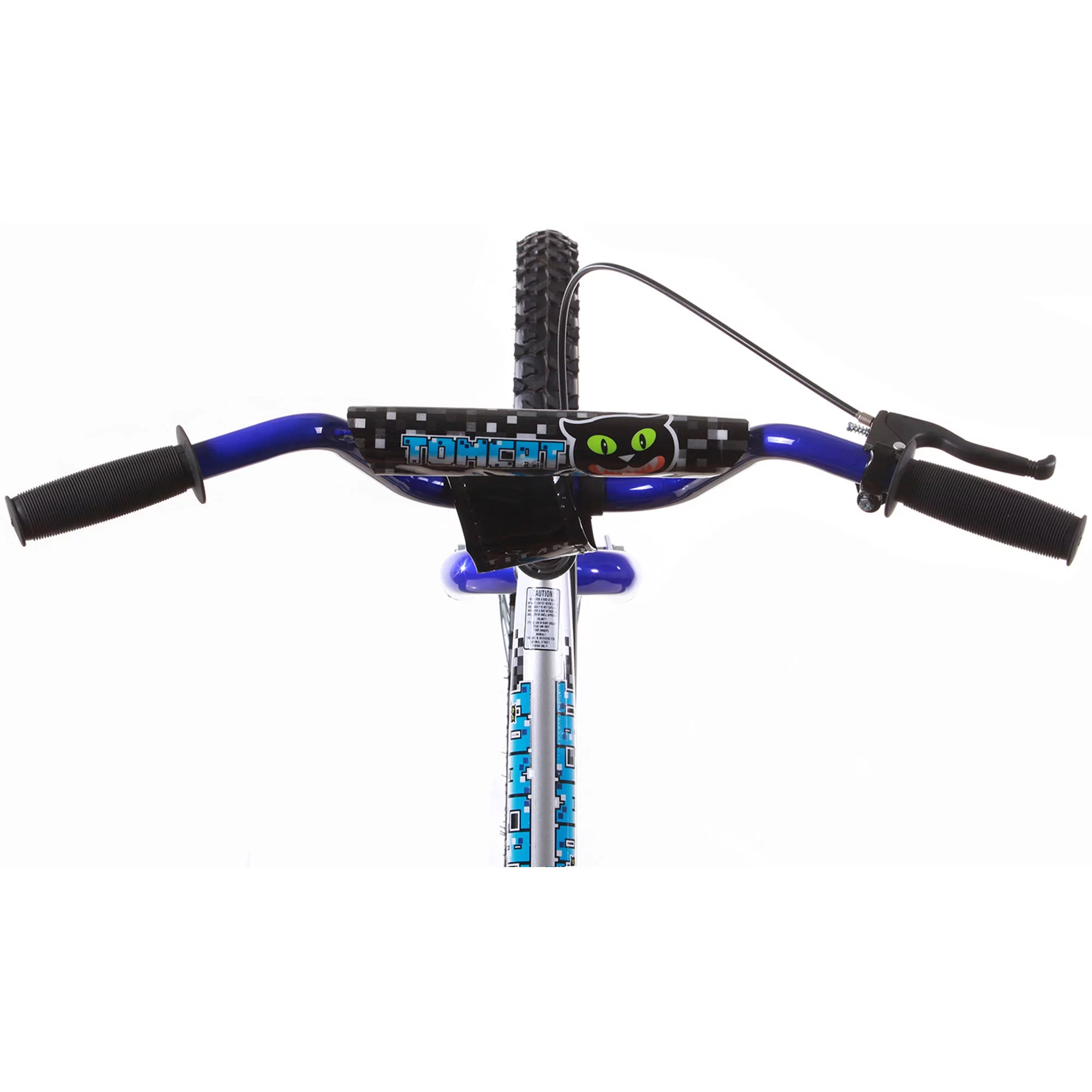 Titan Tomcat Boys BMX Bike with 20 In. Wheels, Blue and Silver - Womvr