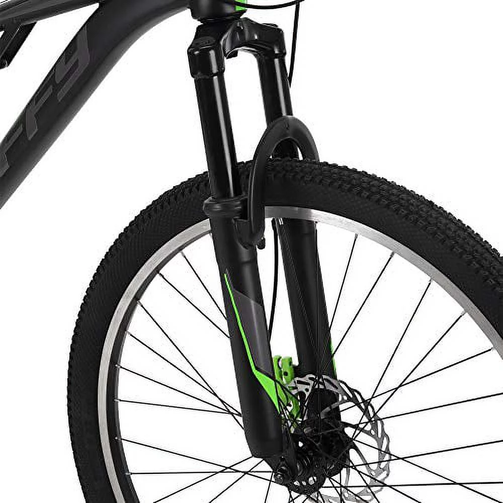 Huffy 26940 26 in. Marker Mens Full Suspension Mountain Bike, Black - Womvr