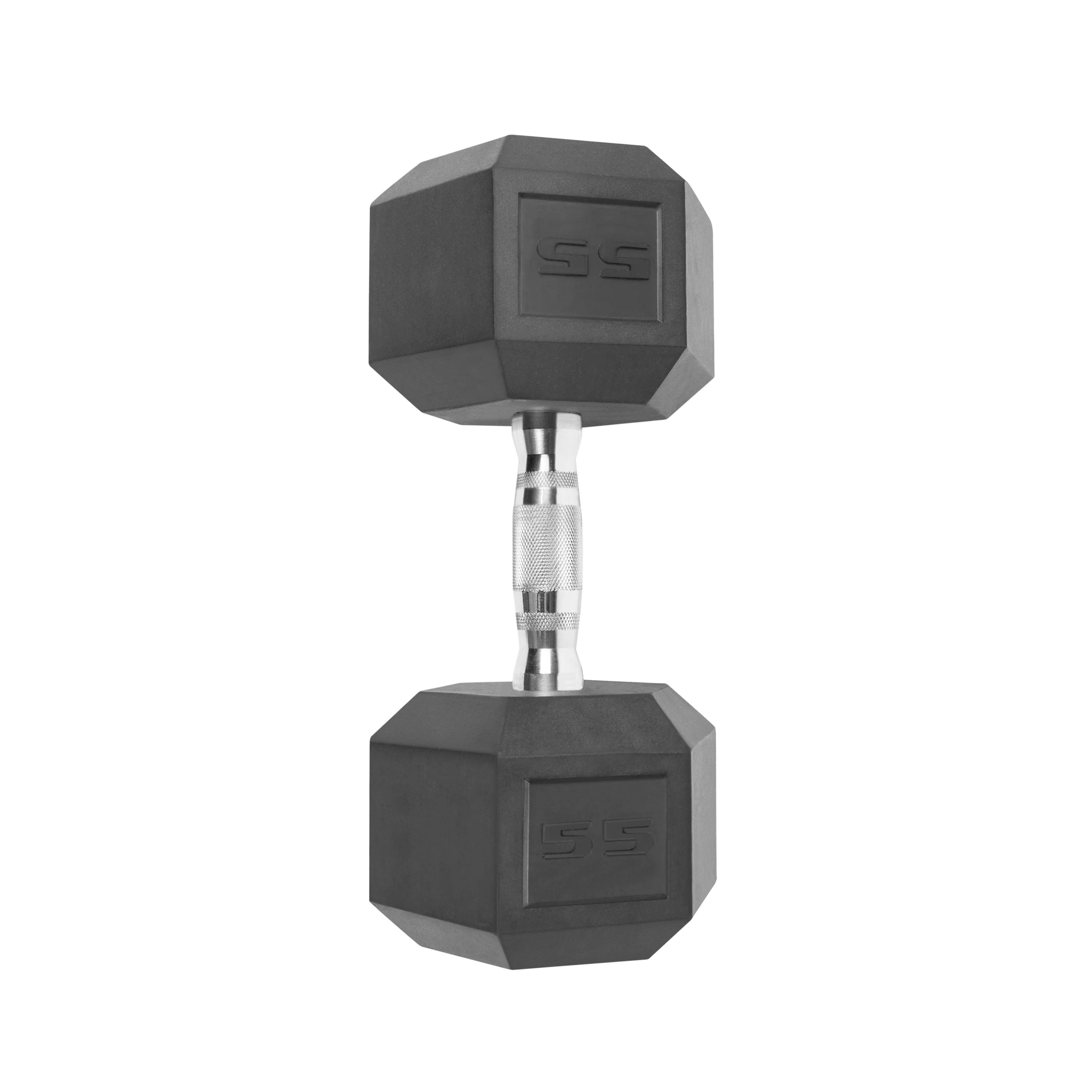 (2 pack) CAP Barbell, 55lb Coated Hex Dumbbell, Single - Womvr