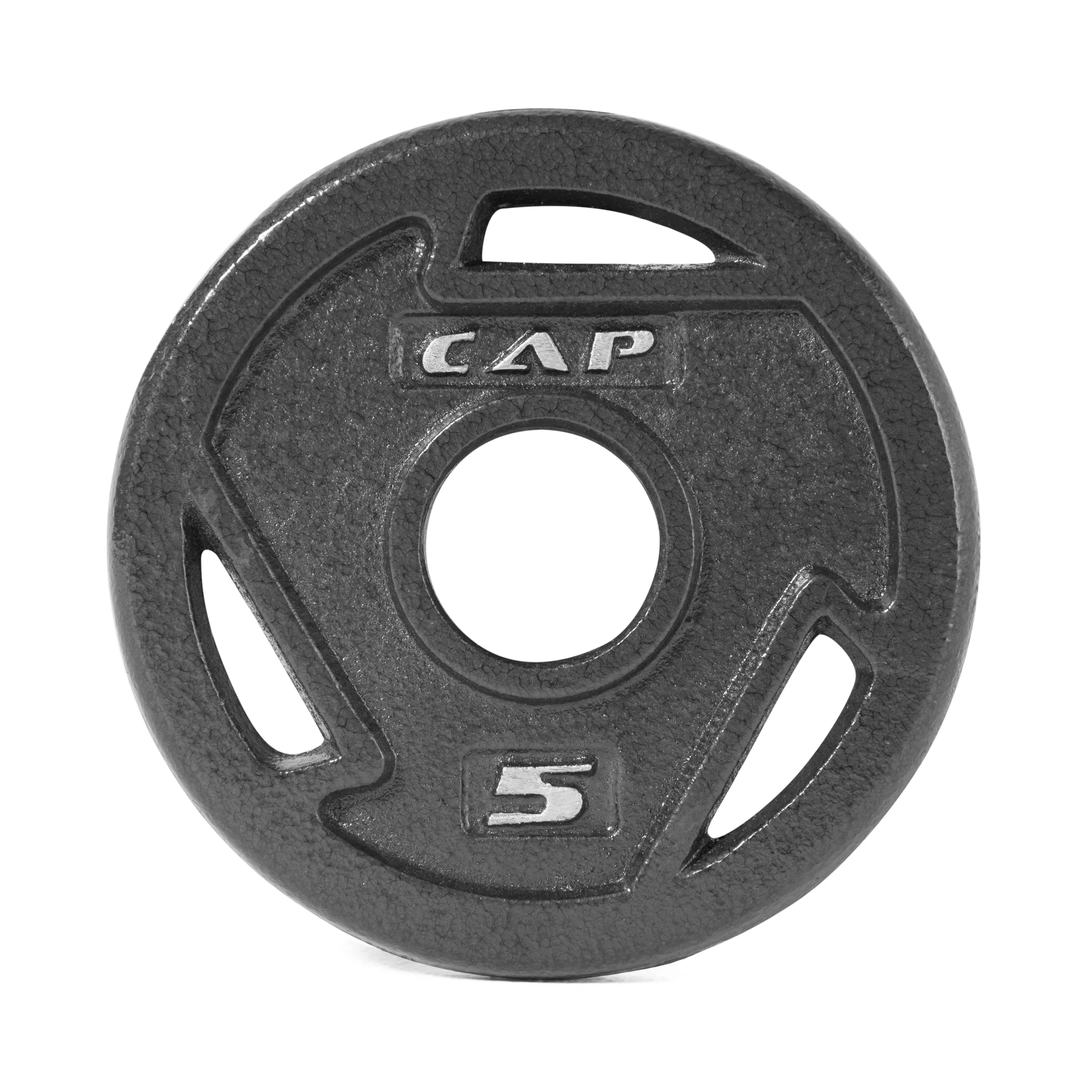 CAP Barbell, 2.5lb Olympic Grip Plate, Black - Womvr