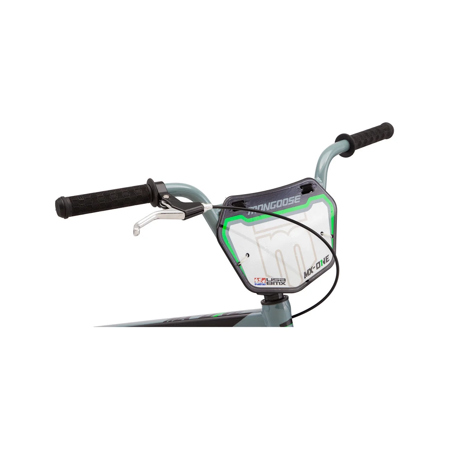 Mongoose  20 in. Boys One BMX Bike, Gray - Womvr