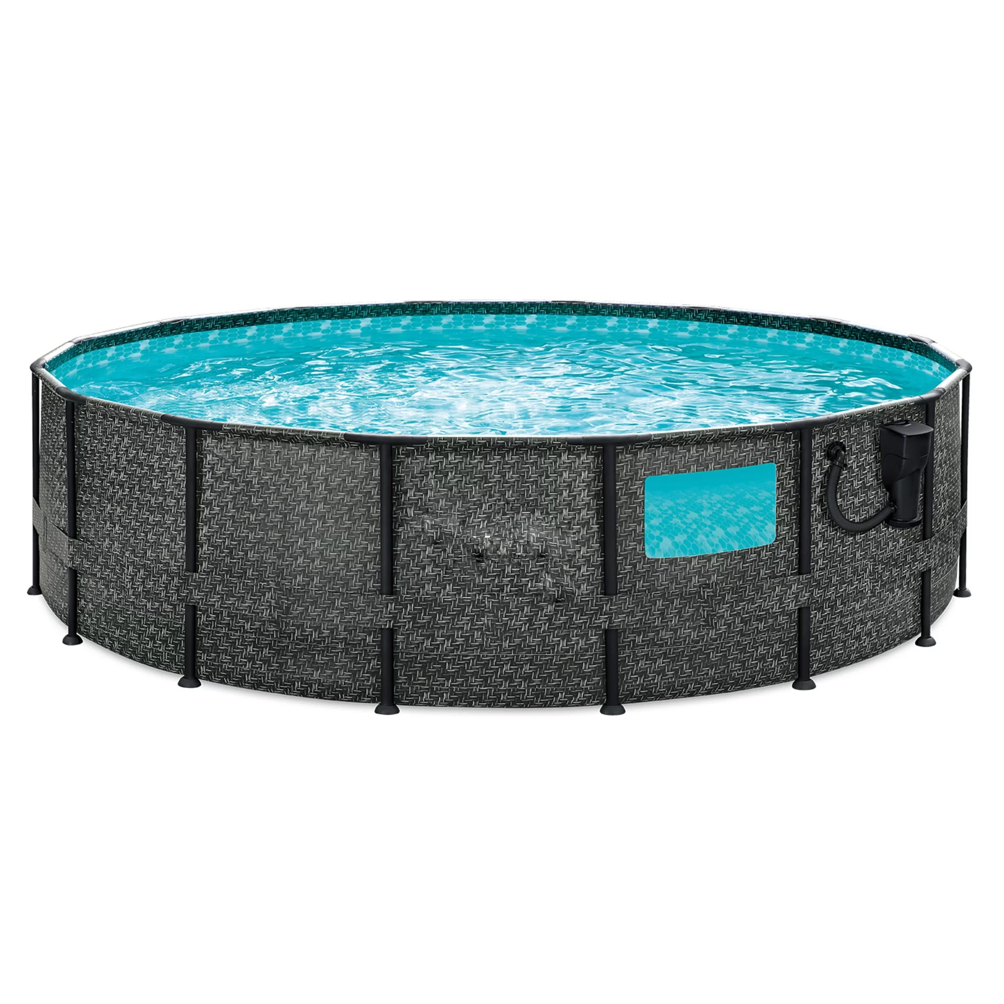 Summer Waves Elite 16ft x 48in Above Ground Swimming Pool Set with Pump - Womvr