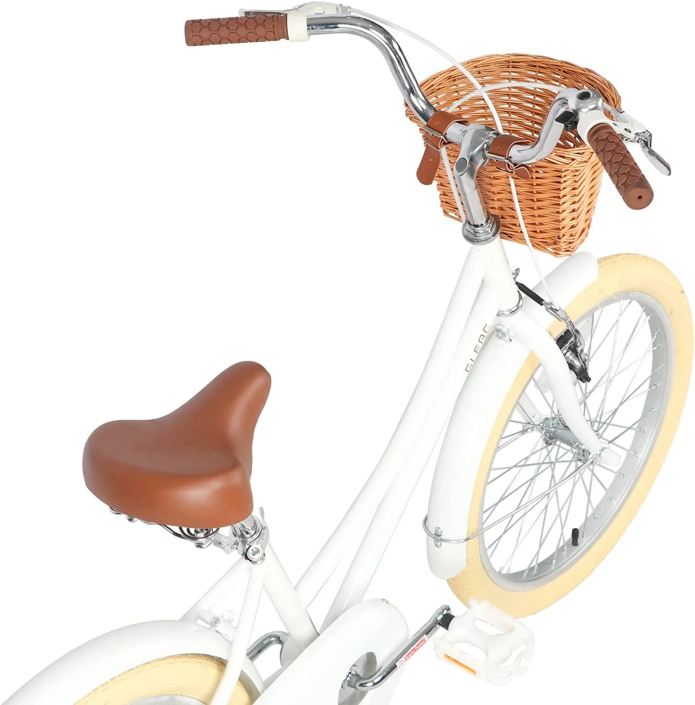 Glerc Little Molly 14 inch Kids Girls Bike for 3-5 Years Old Little Child,Yellow - Womvr