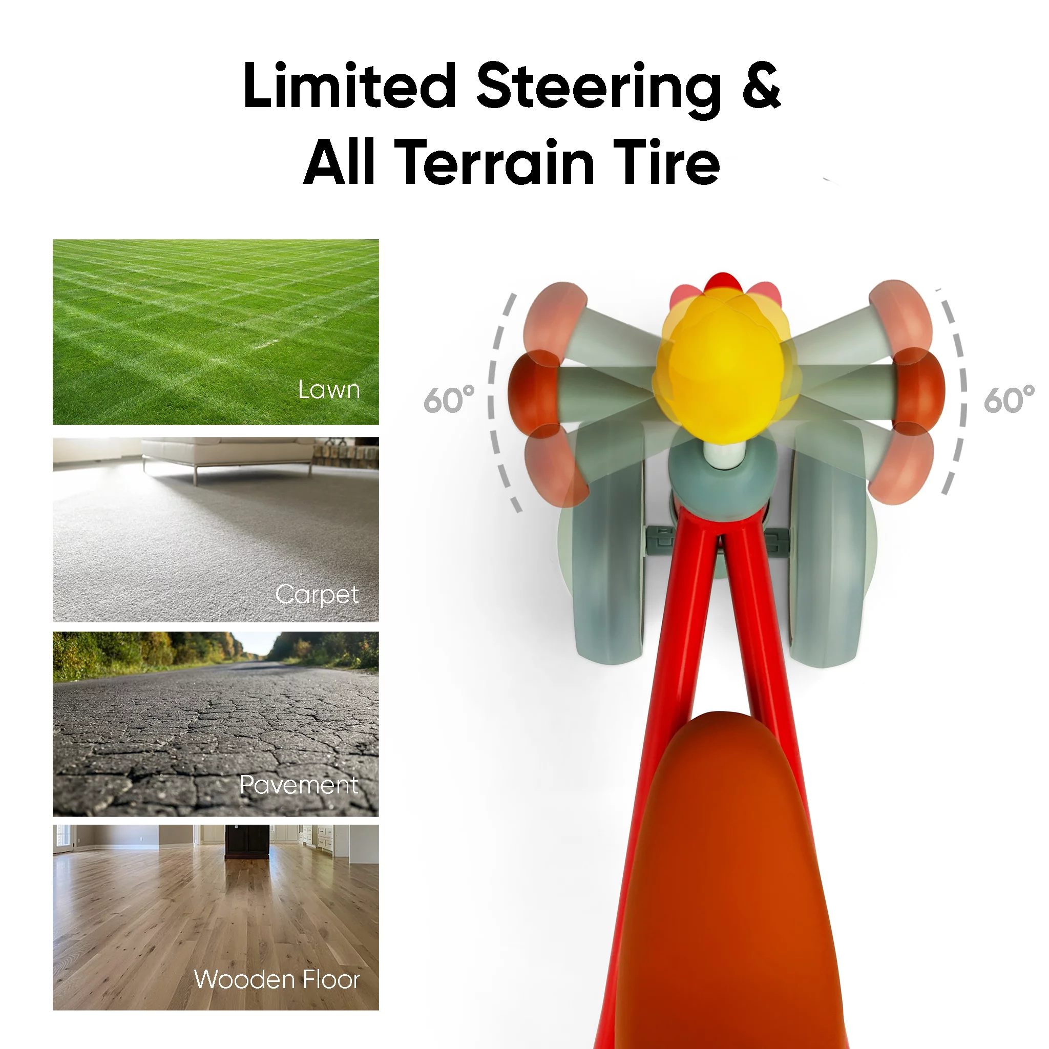 KRIDDO Baby Balance Bike for 1-2 Year Old Boy and Girl Gifts, Toddler Mini Bike for One Year Old First Birthday Gifts Baby Toys 12 Months to 2.5 Year Old, White - Womvr