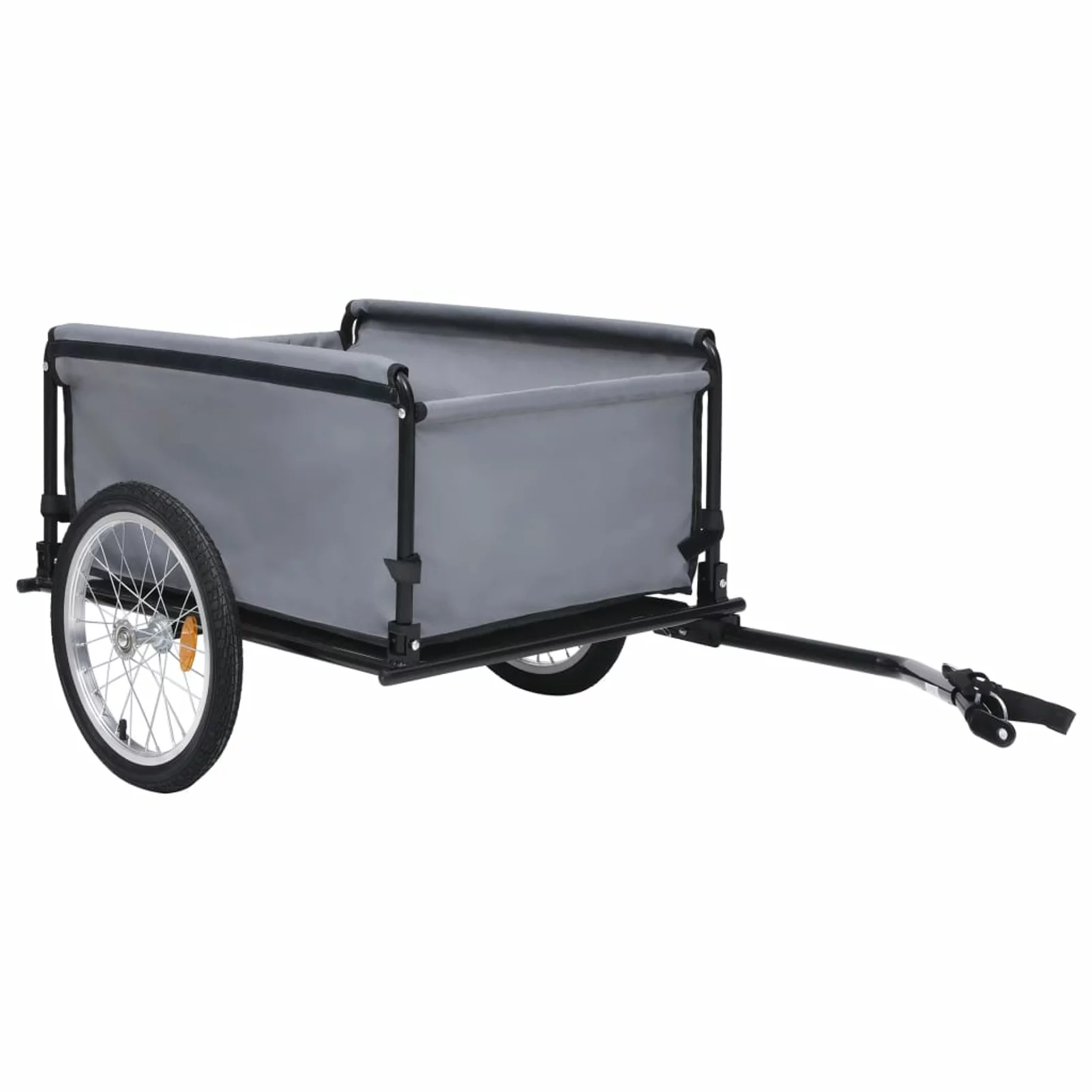 Carevas Bike Cargo Trailer Black and Red 143.3 lb - Womvr