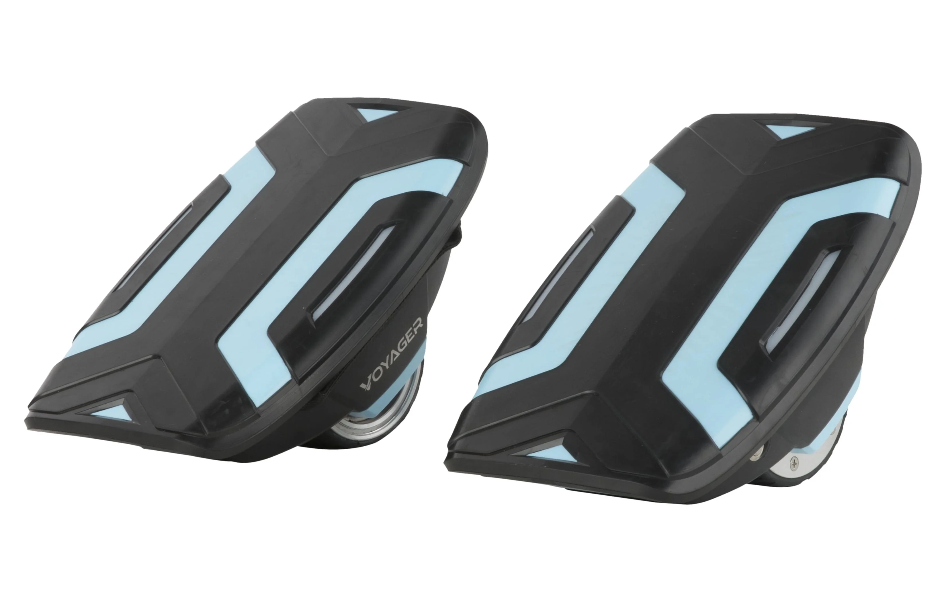 Voyager Space Shoes Powered Ride On Hover Skates for Kids and Adults, Blue - Womvr