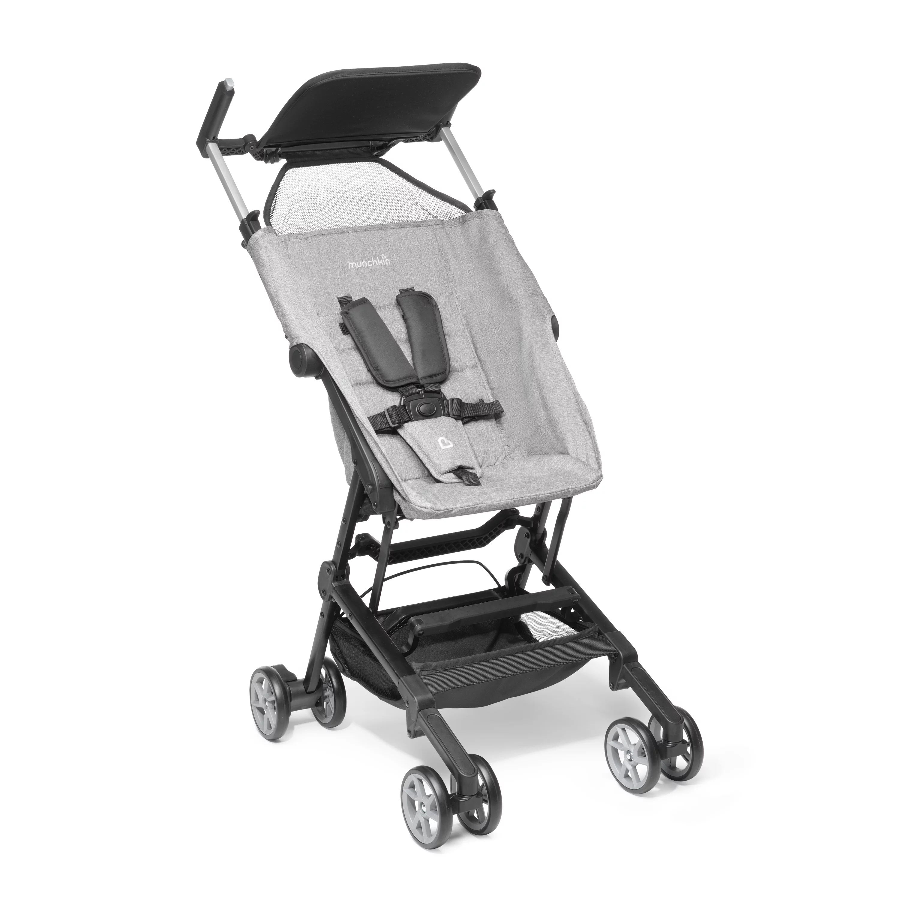 Munchkin? Sparrow? Ultra Compact Lightweight Travel Stroller for Babies & Toddlers, Black, Unisex - Womvr