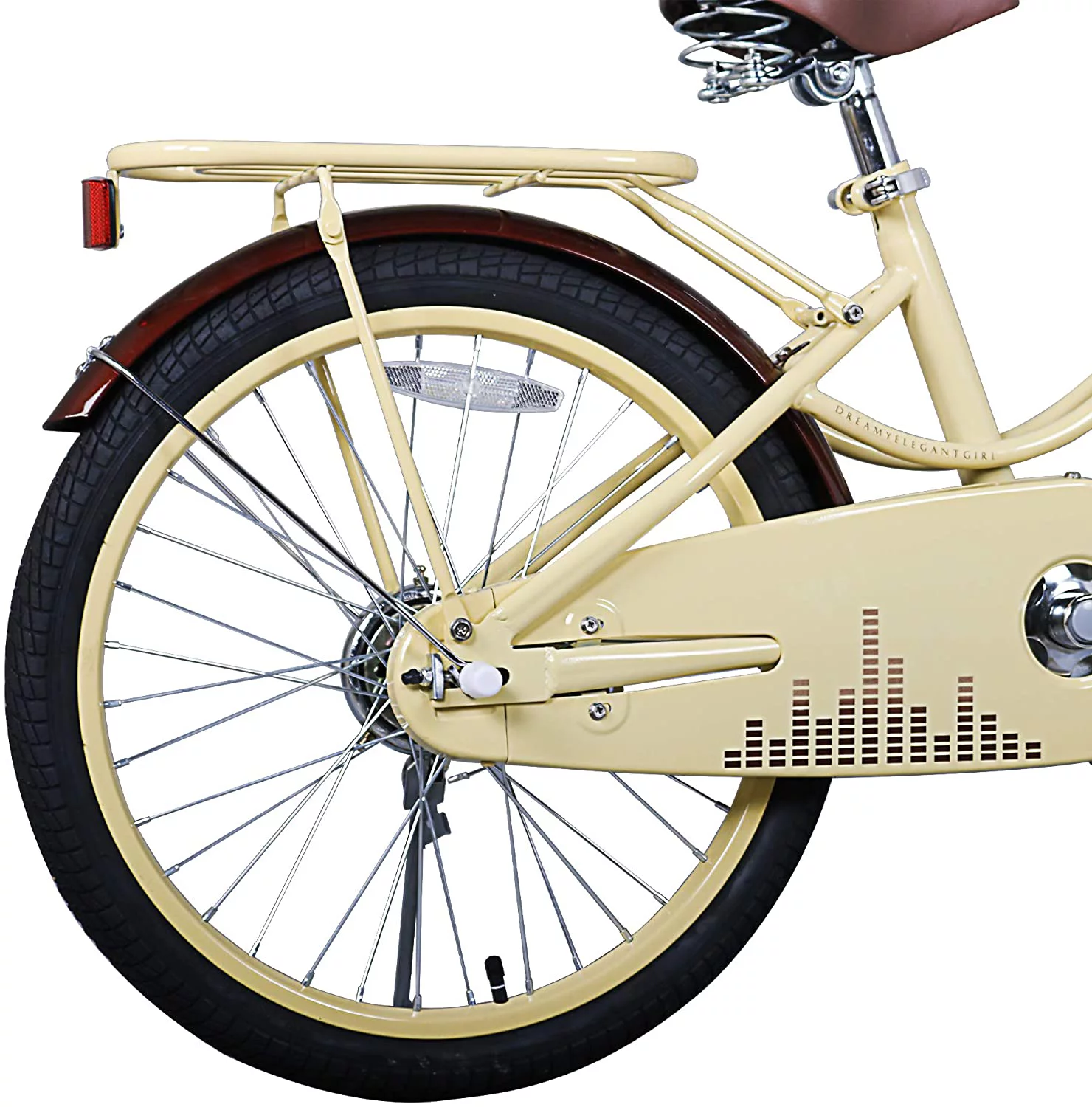 Coewske Kids Bike 20 inch Boys Girls Bicycle with Hand Brake and Kickstand, Pink - Womvr